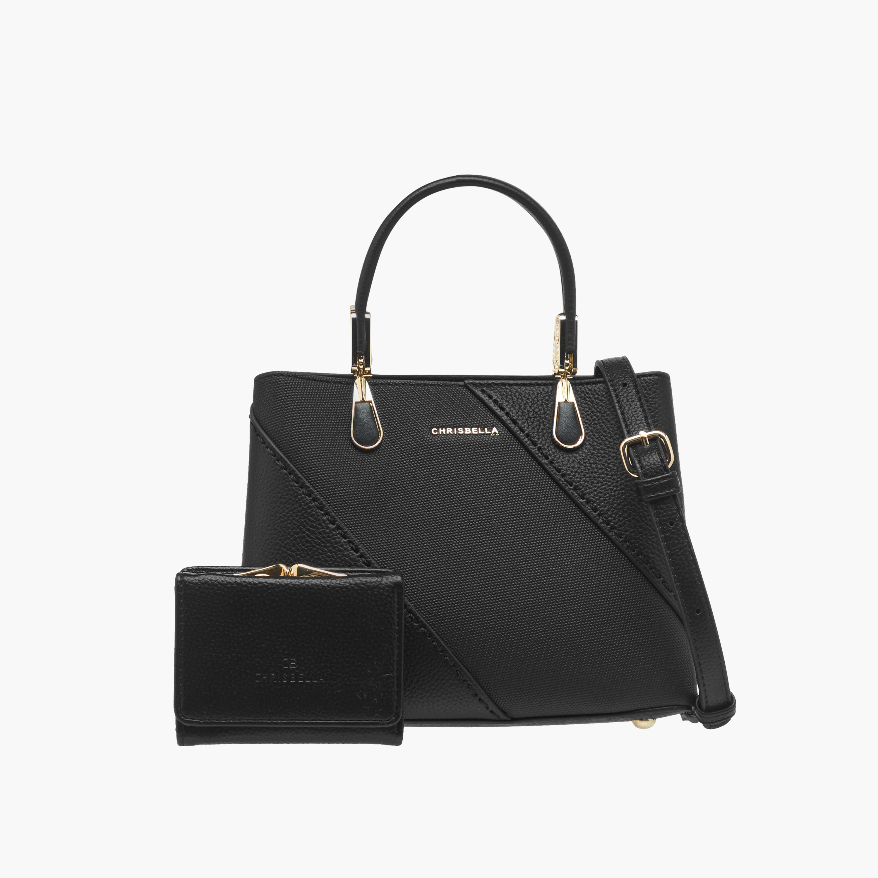 شنطة توتي بارزة الملمس بحزام قابل للفصل مع محفظة من كريسبيلا-women-bagsandwallets-handbags-image-1