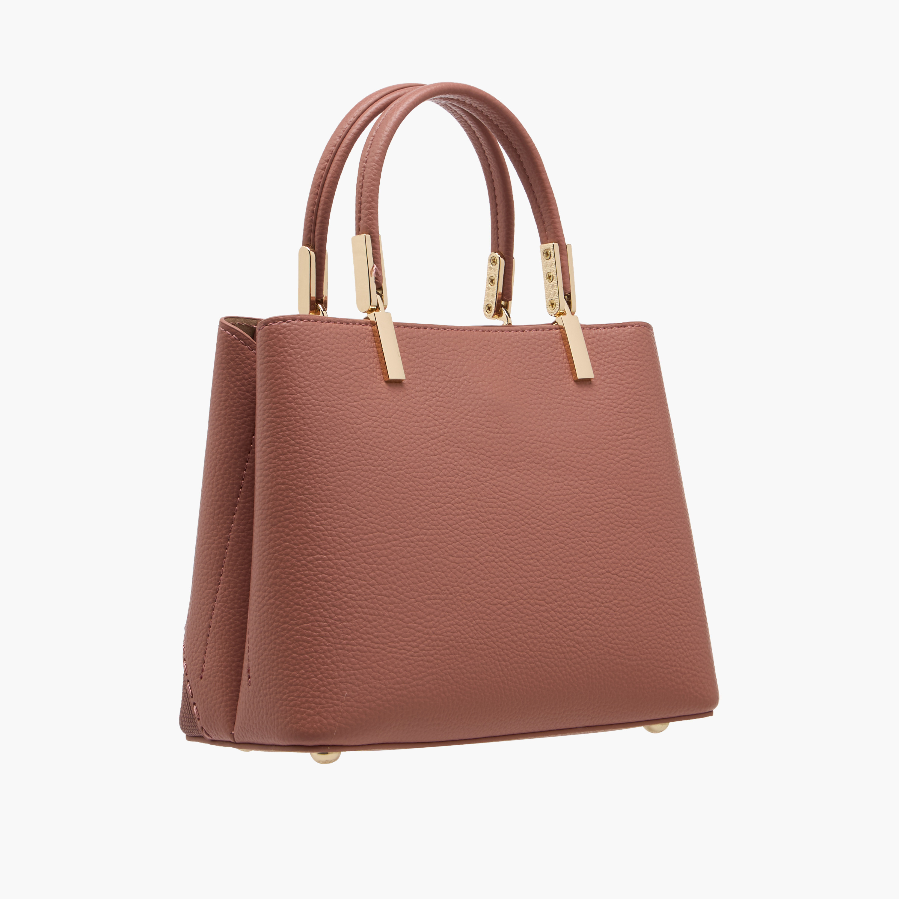 Chrisbella Textured Tote Bag with Detachable Strap and Wallet-women-bagsandwallets-handbags-image-4