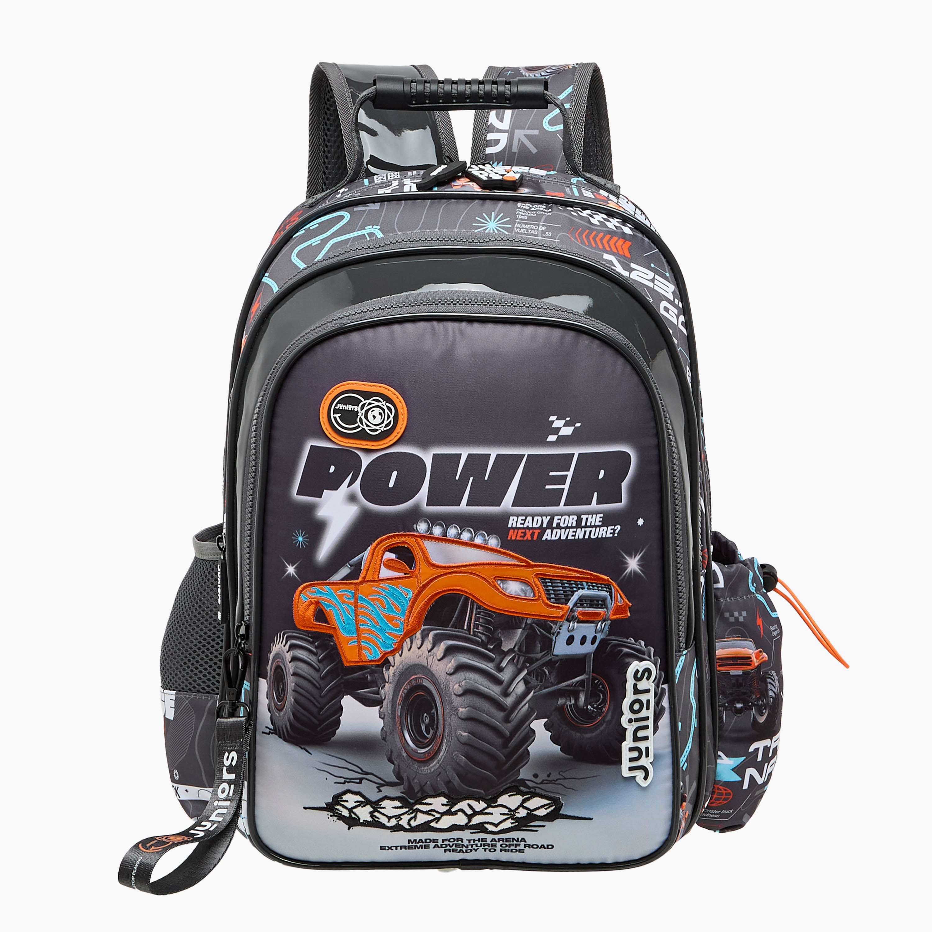 شنطة ظهر بأحزمة كتف قابلة للتعديل وسحاب إغلاق وطبعات من جونيورز - 16 بوصة-school-bagsandbackpacks-backpacks-image-10