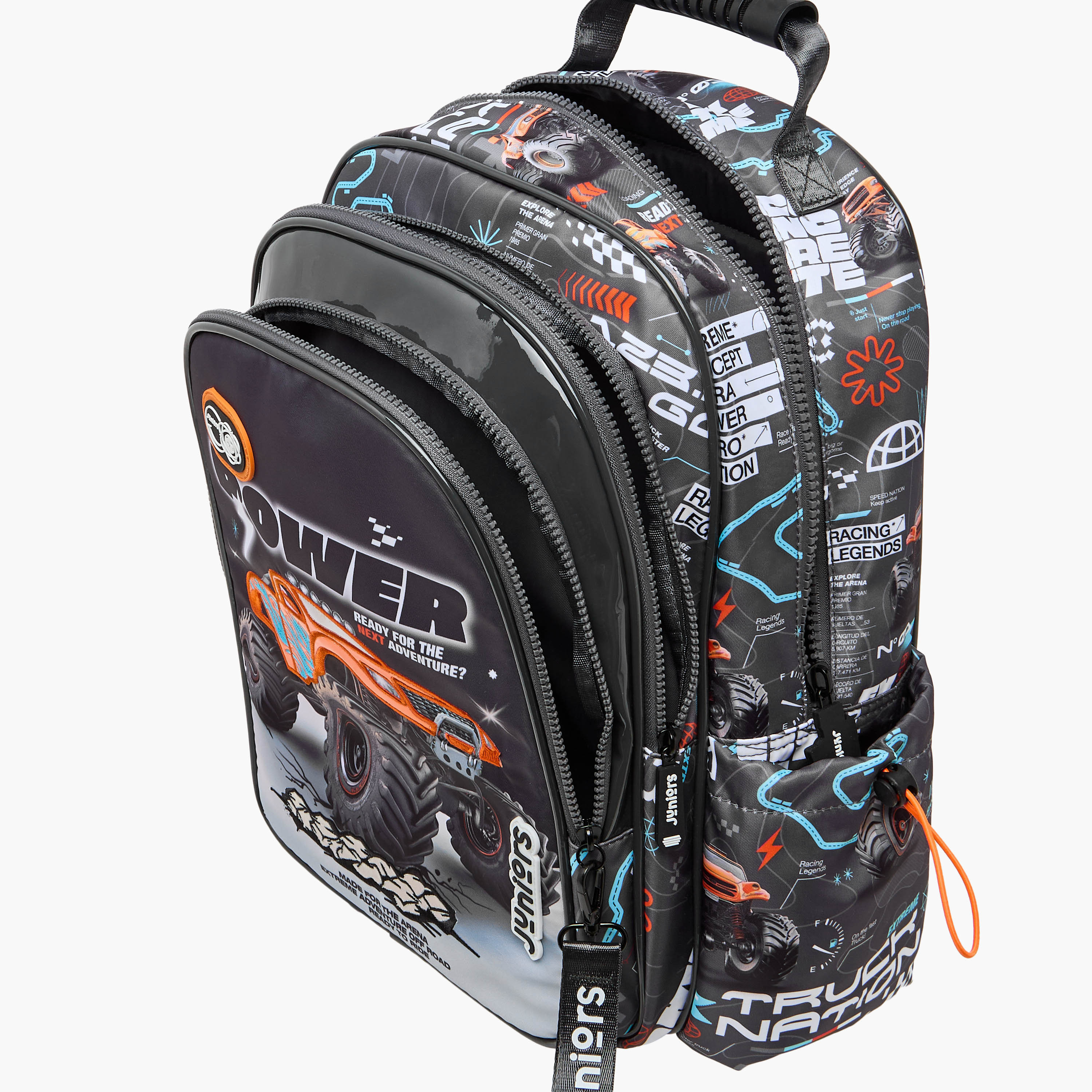 شنطة ظهر بأحزمة كتف قابلة للتعديل وسحاب إغلاق وطبعات من جونيورز - 16 بوصة-school-bagsandbackpacks-backpacks-image-3