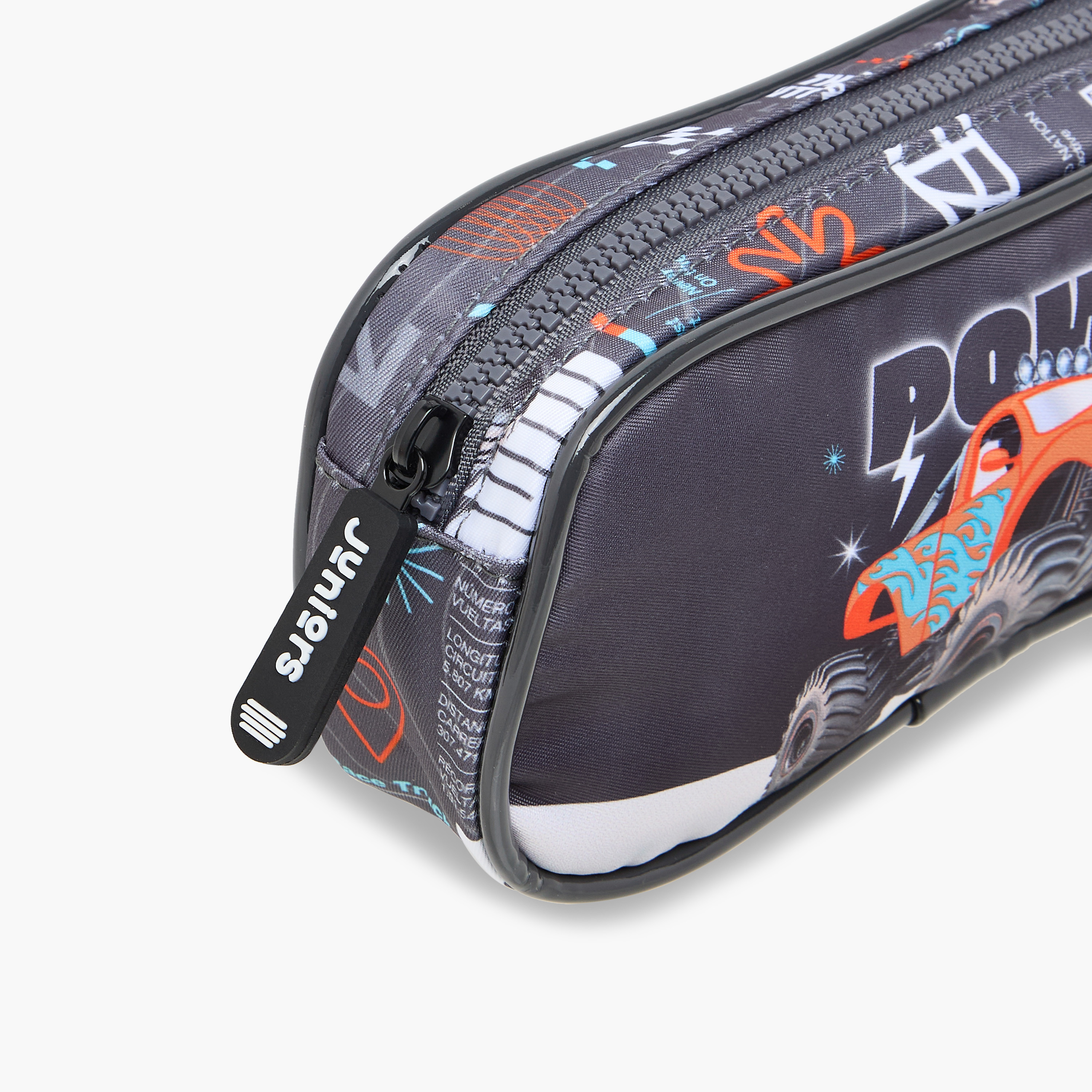 Juniors Monster Truck Print Pencil Case with Zip Closure-school-stationery-pencilcases-image-6