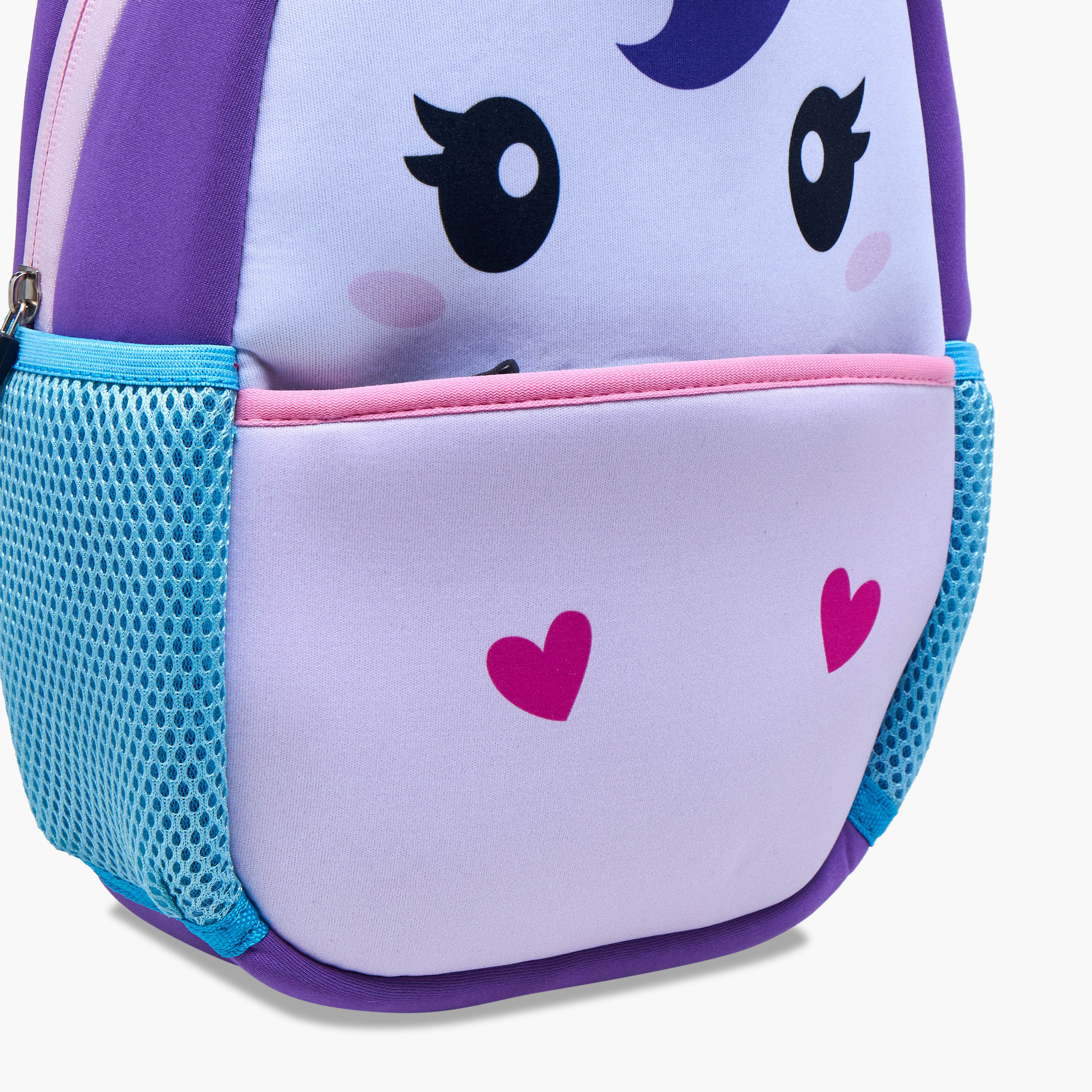 شنطة ظهر بتزيينات يونيكورن وحمالات قابلة للتعديل وسحاب إغلاق من جونيورز - 12 بوصة-school-bagsandbackpacks-backpacks-image-7