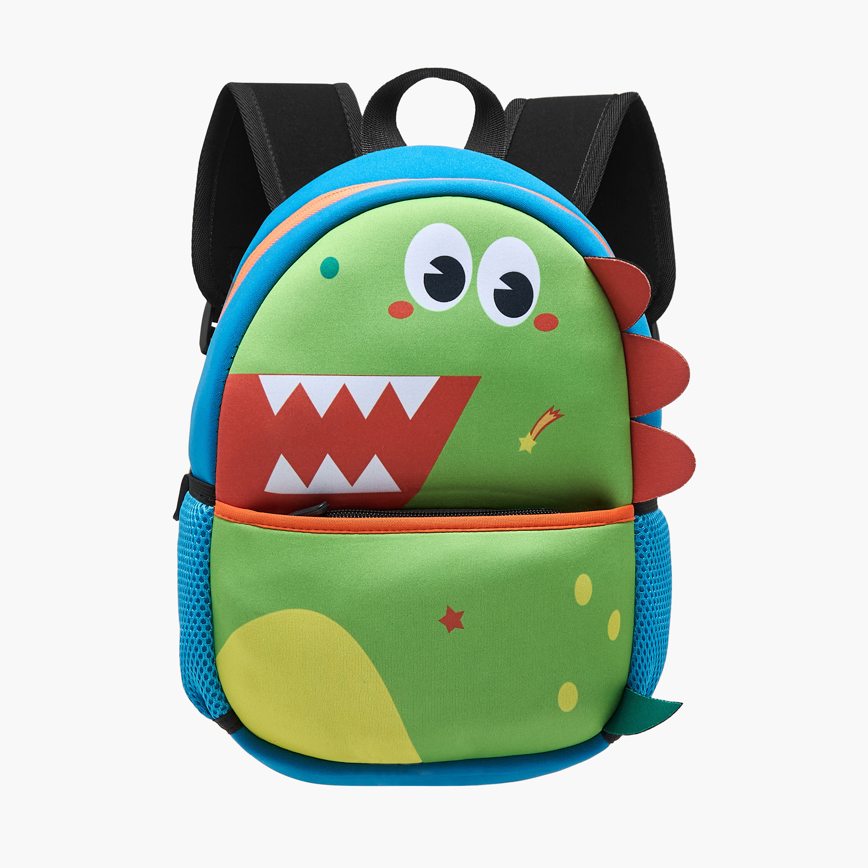 شنطة ظهر بطبعات ديناصور وحمالات قابلة للتعديل وسحاب إغلاق من جونيورز - 12 بوصة-school-bagsandbackpacks-backpacks-image-1