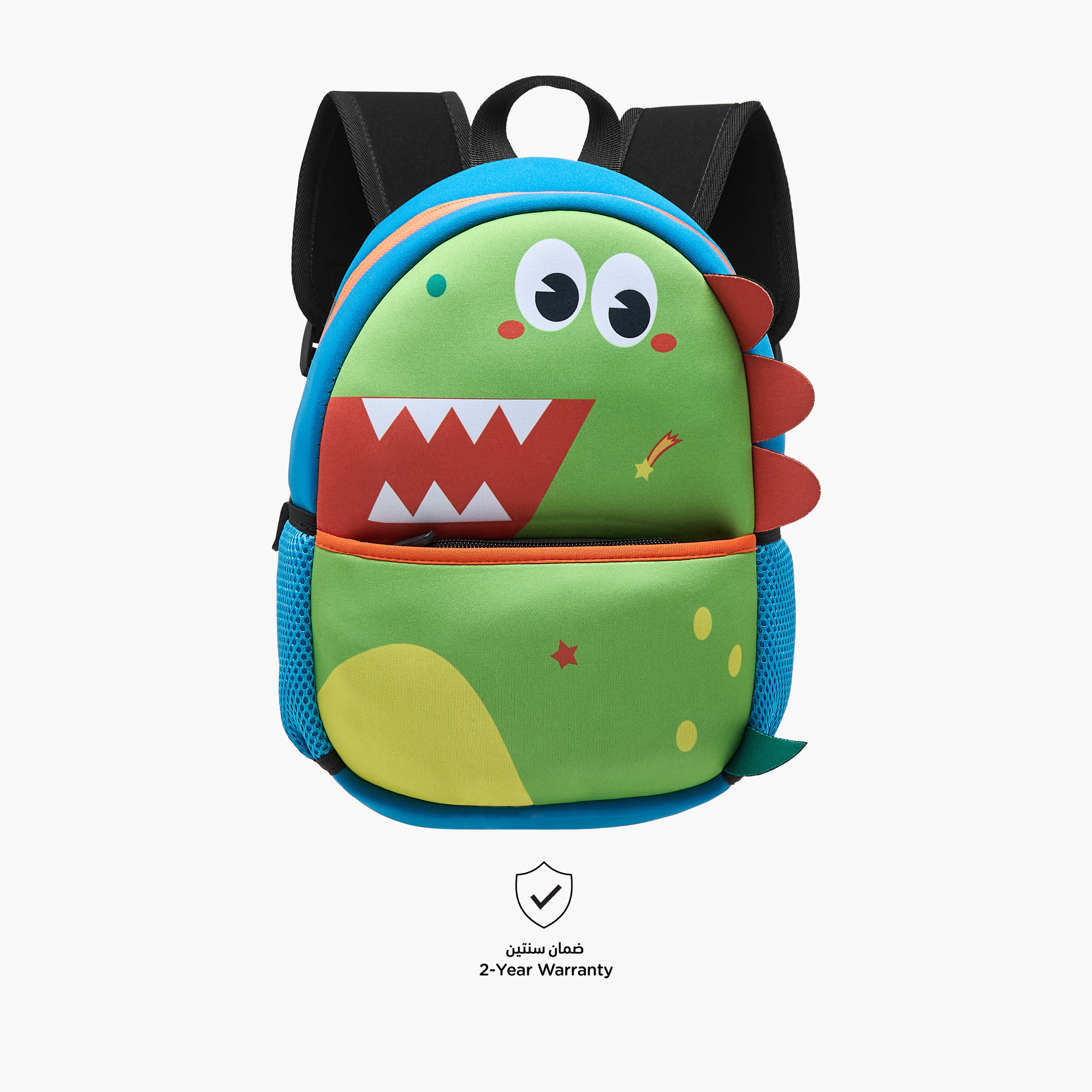 شنطة ظهر بطبعات ديناصور وحمالات قابلة للتعديل وسحاب إغلاق من جونيورز - 12 بوصة-school-bagsandbackpacks-backpacks-image-6