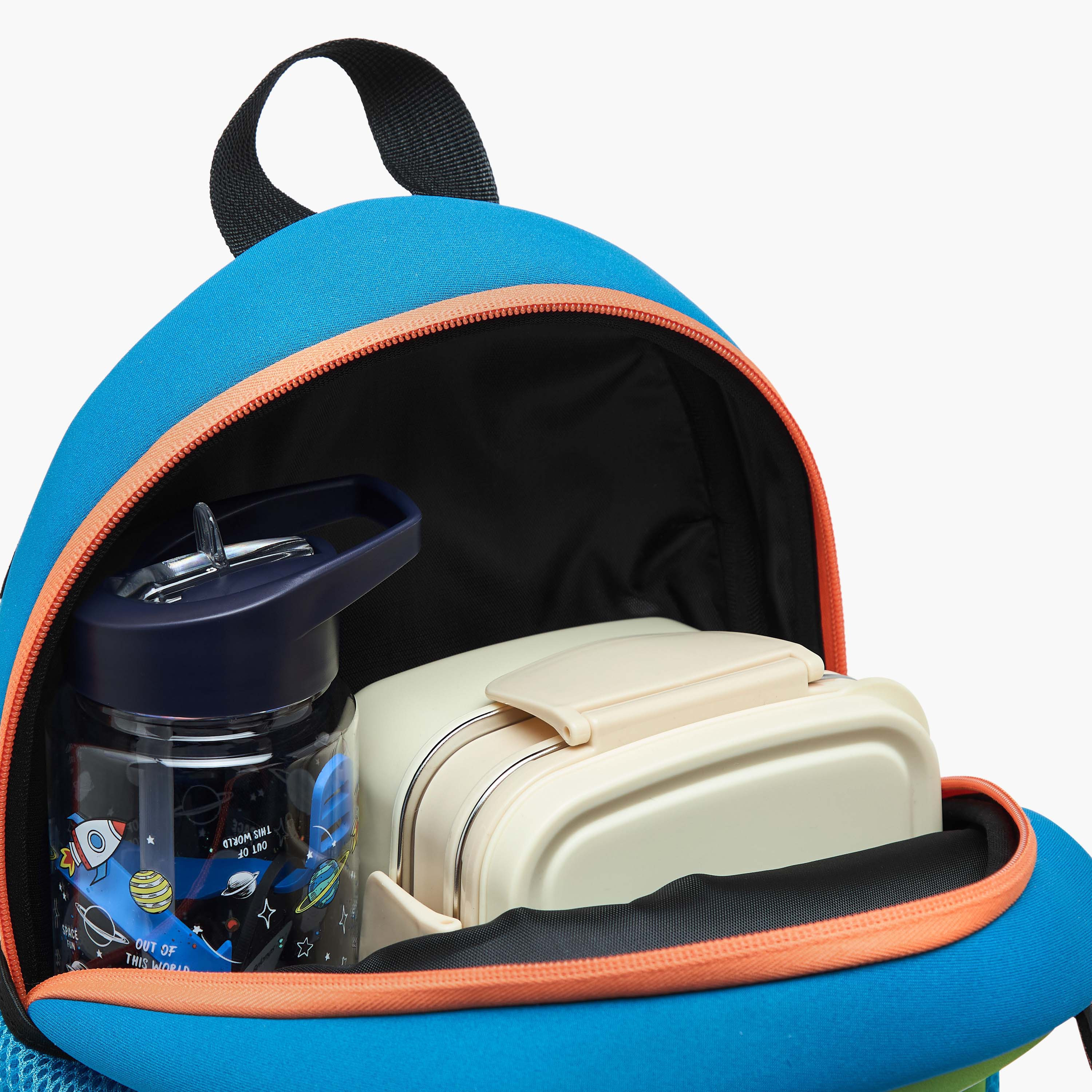 شنطة ظهر بطبعات ديناصور وحمالات قابلة للتعديل وسحاب إغلاق من جونيورز - 12 بوصة-school-bagsandbackpacks-backpacks-image-11