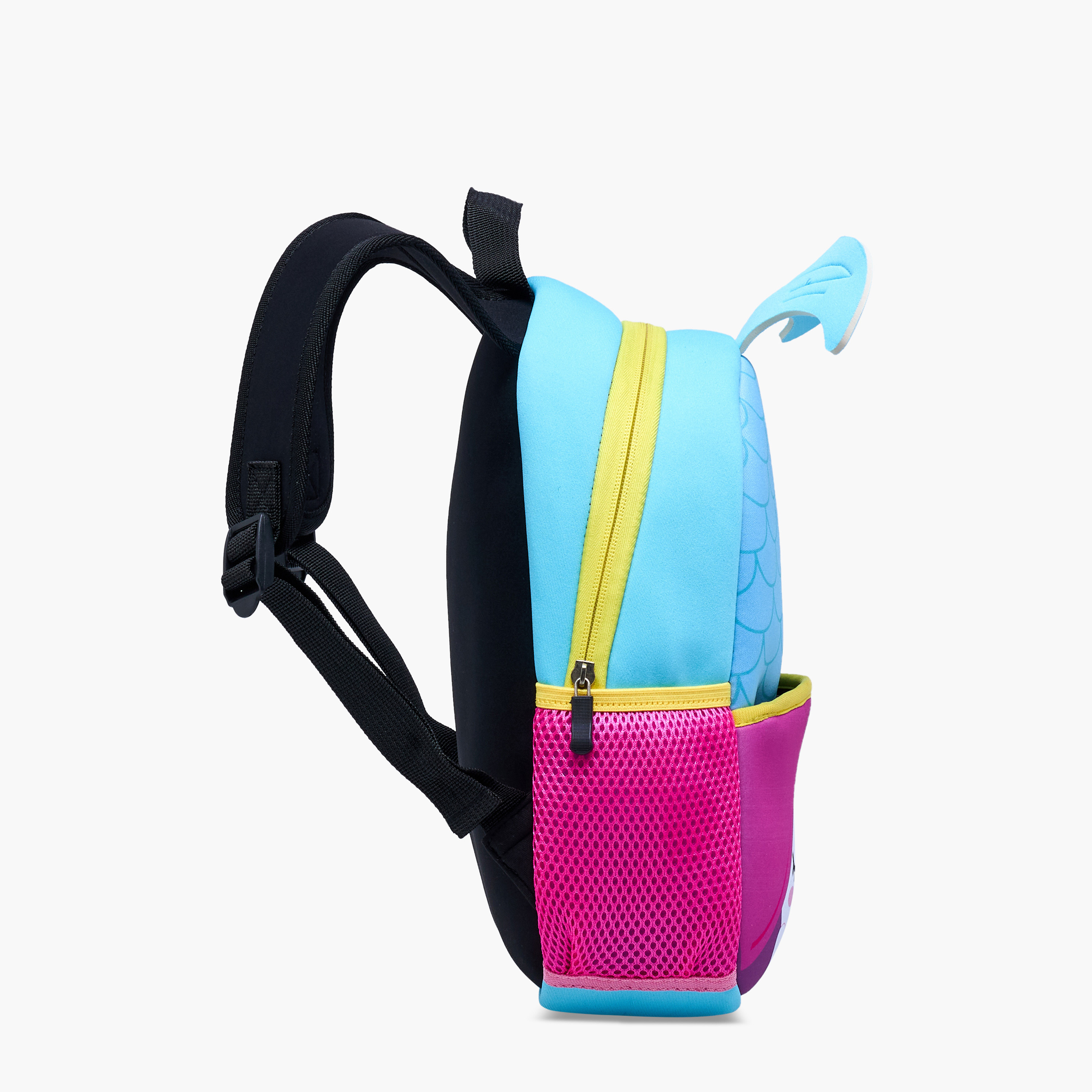 Juniors Mermaid  Applique Backpack with Adjustable Straps and Zip Closure - 12 inches-school-bagsandbackpacks-backpacks-image-3