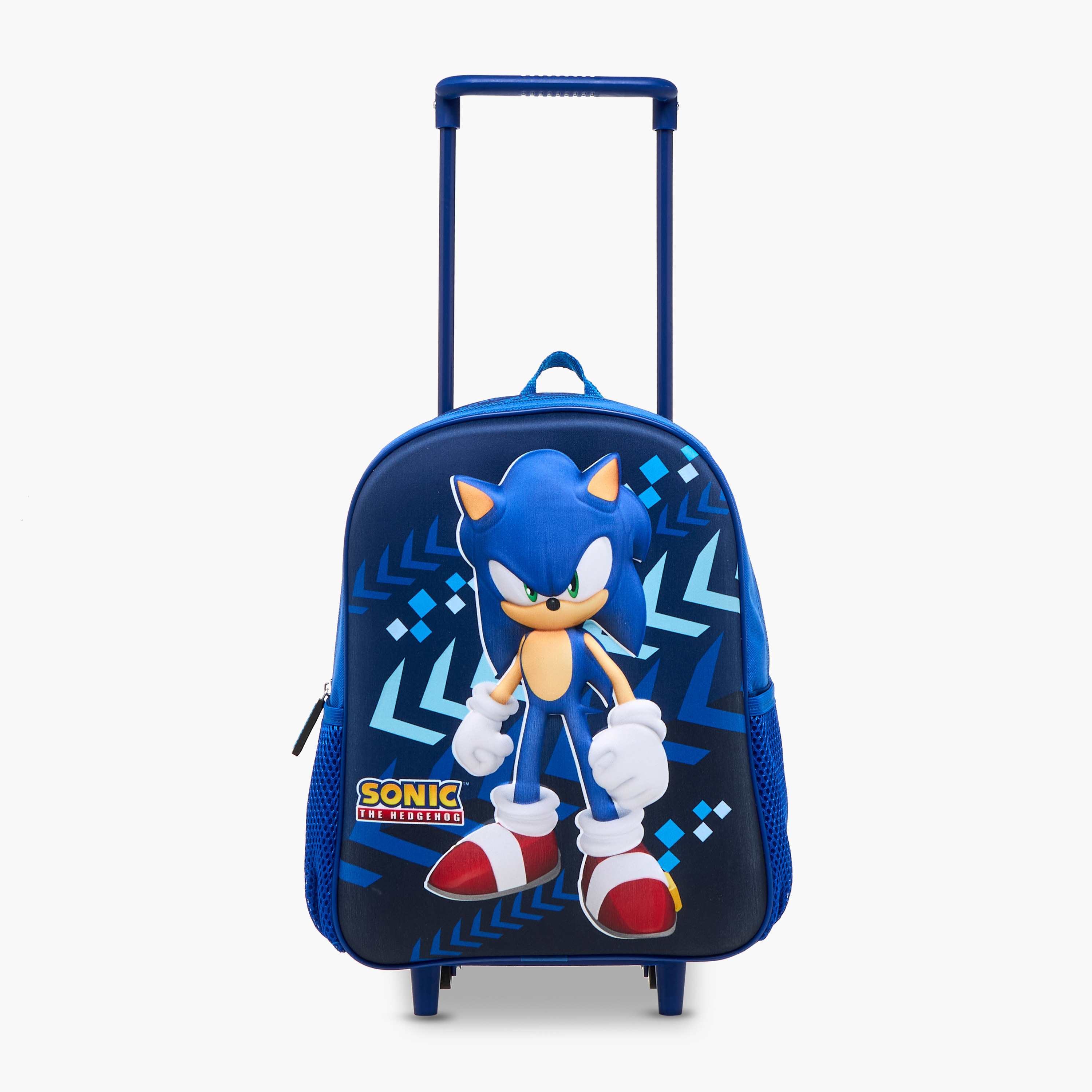Sonic 3-Piece Printed Trolley Backpack Set - 12 inches-school-bagsandbackpacks-trolleybags-image-15