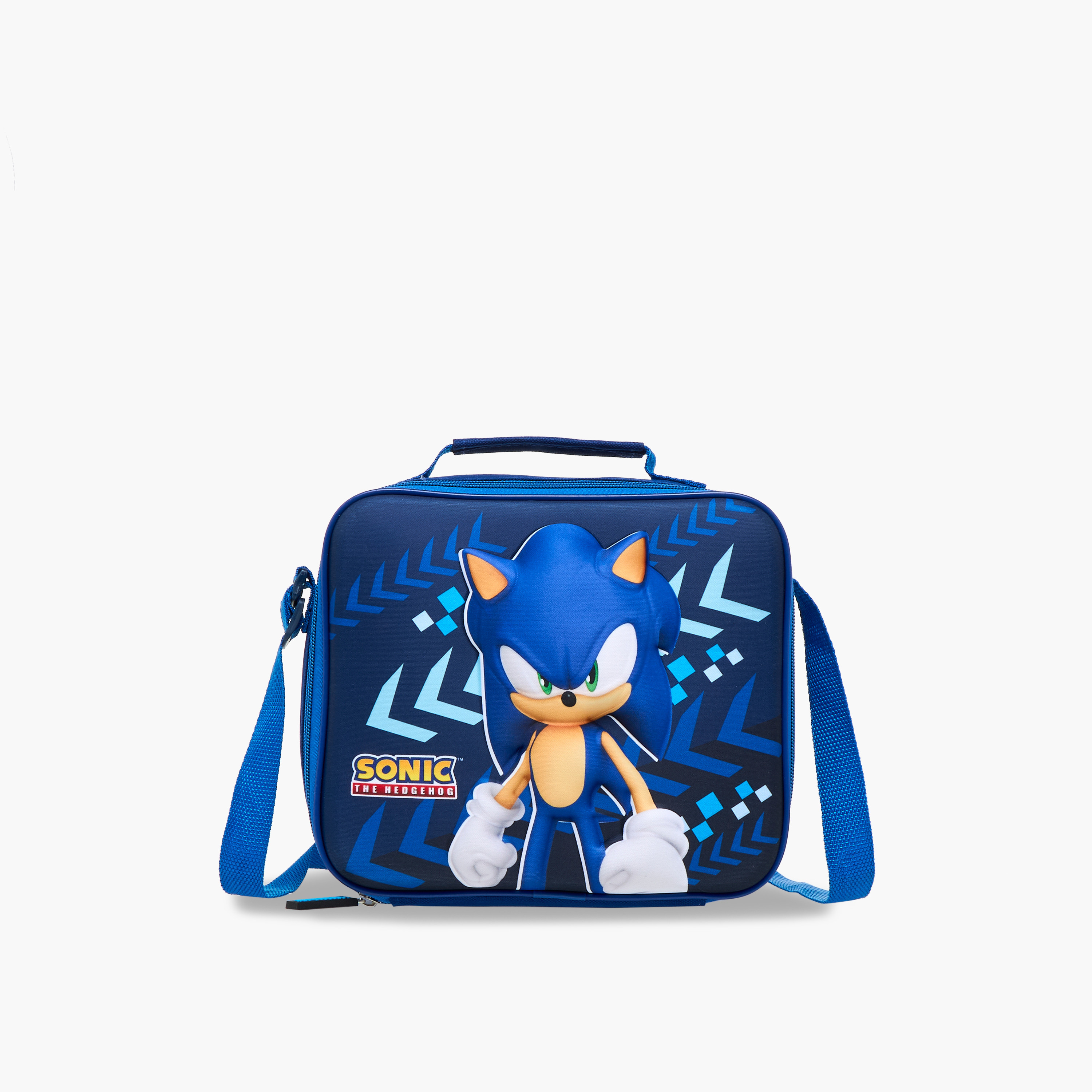 Sonic 3-Piece Printed Trolley Backpack Set - 12 inches-school-bagsandbackpacks-trolleybags-image-18