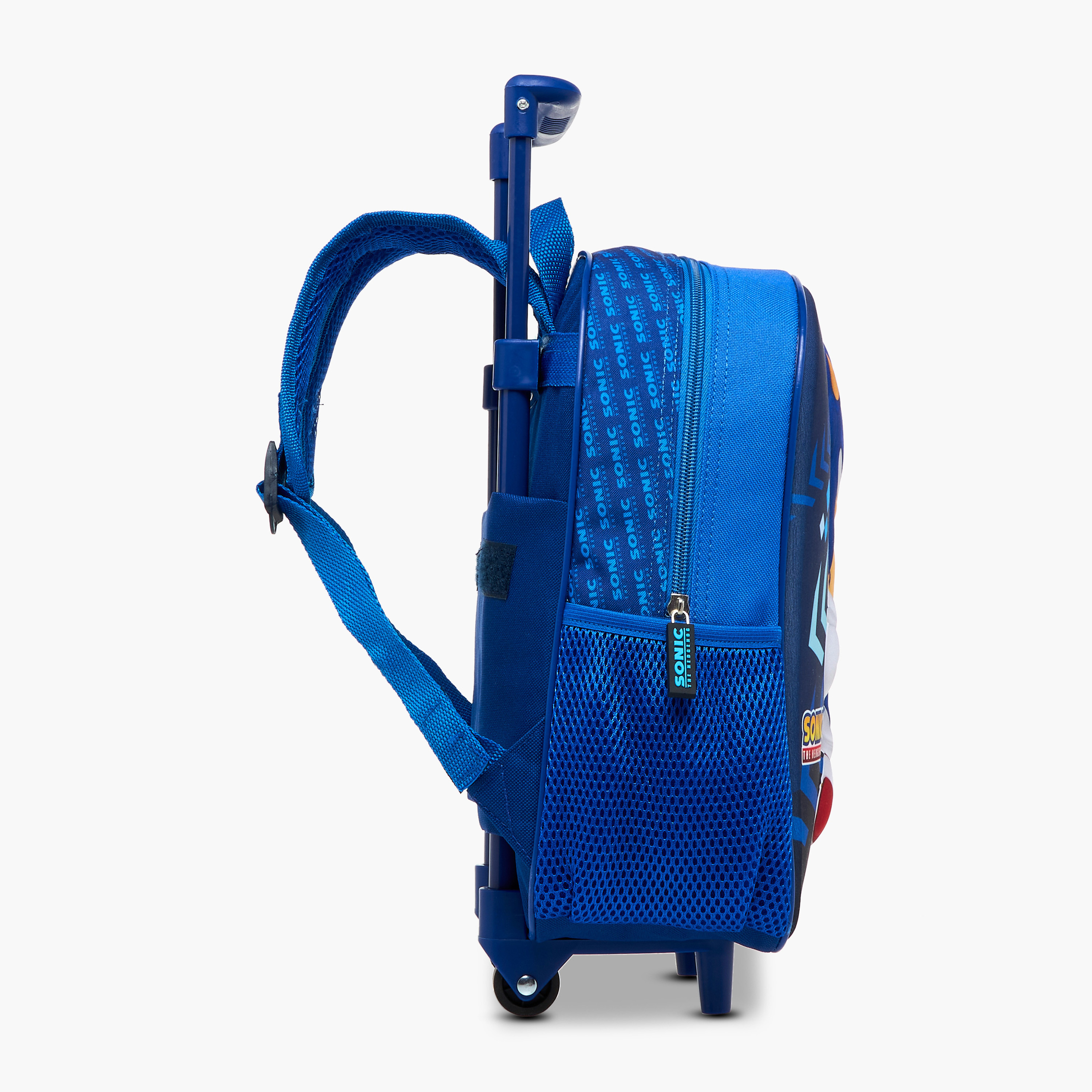 Sonic 3-Piece Printed Trolley Backpack Set - 12 inches-school-bagsandbackpacks-trolleybags-image-4
