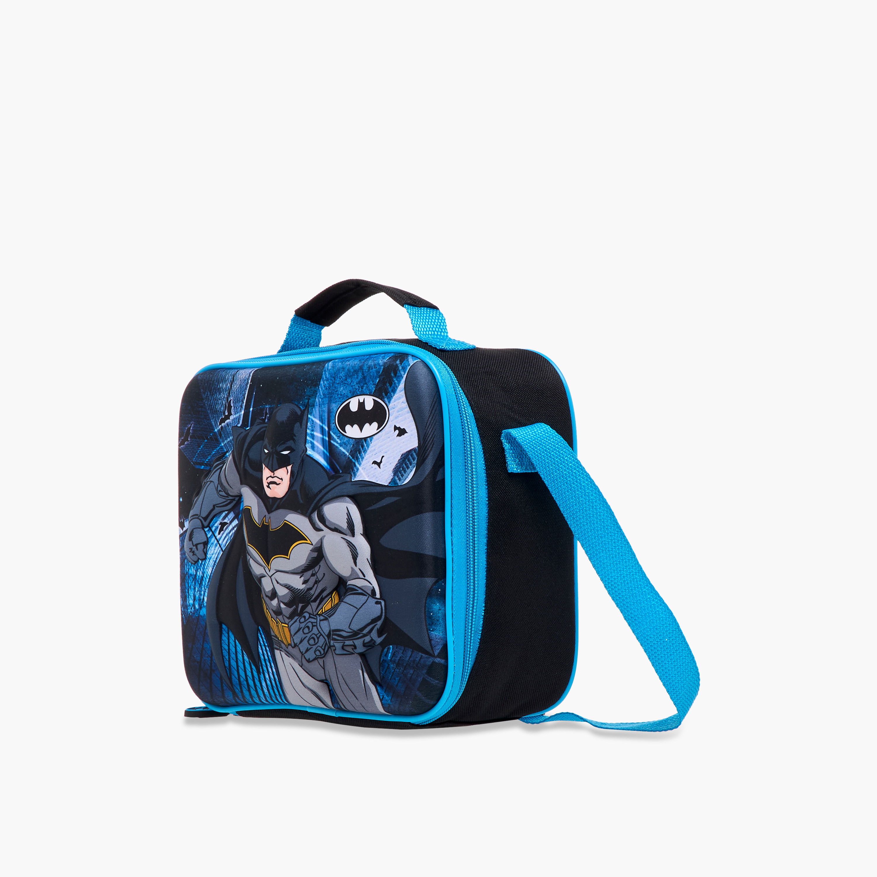 Batman Print 3-Piece Trolley Backpack Set - 12 inches-school-bagsandbackpacks-trolleybags-image-17