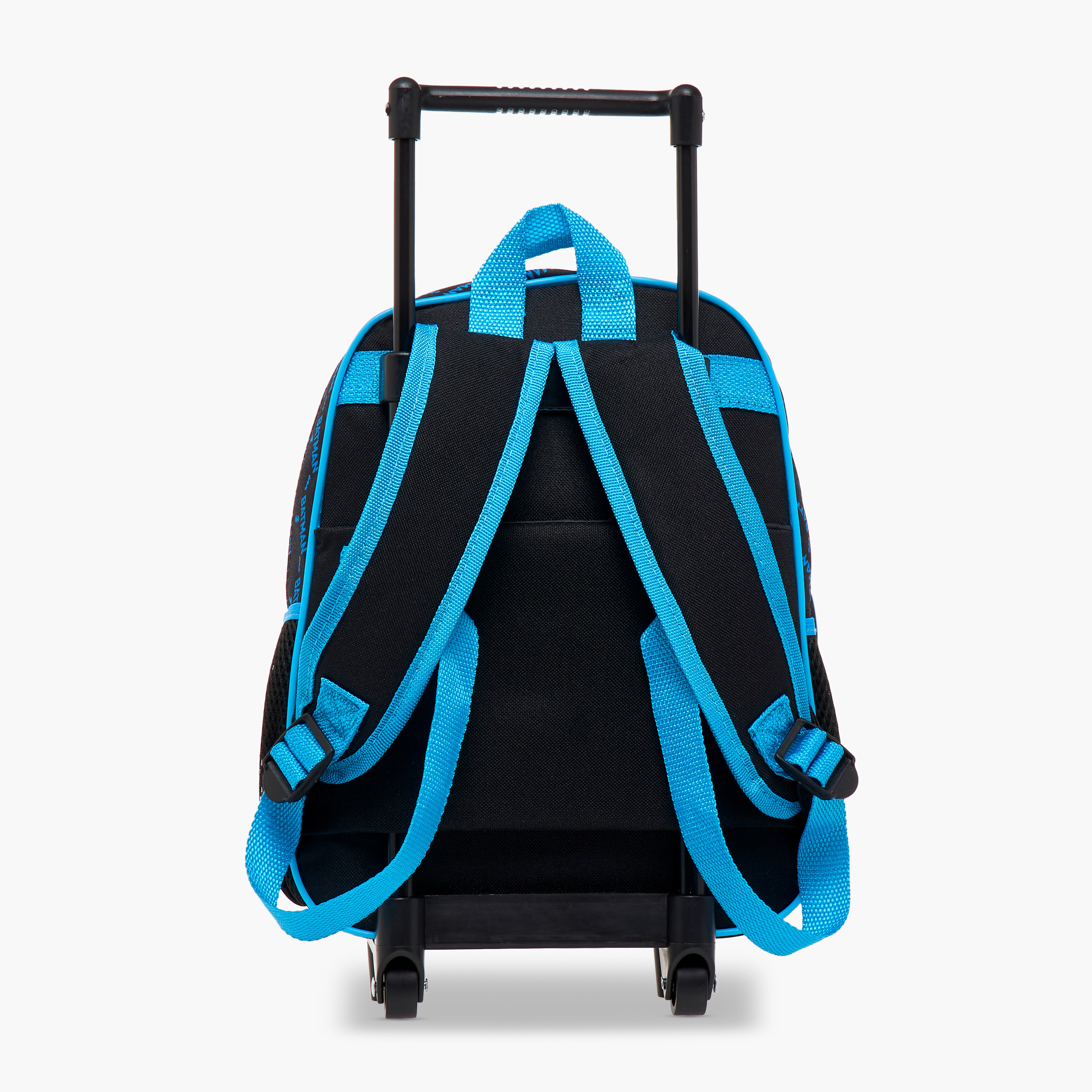Batman Print 3-Piece Trolley Backpack Set - 12 inches-school-bagsandbackpacks-trolleybags-image-4