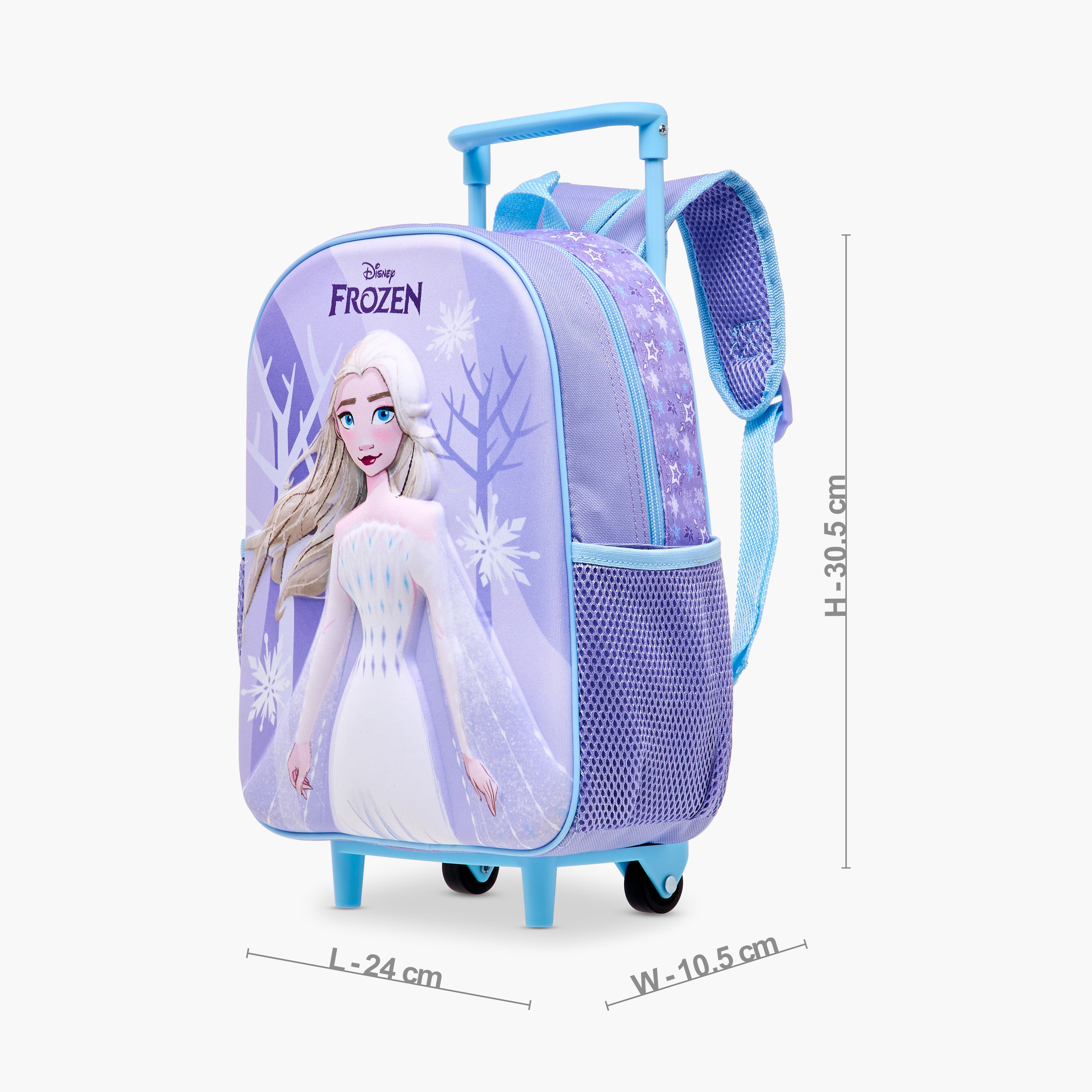 Disney Frozen Print 3-Piece Trolley Backpack Set - 12 inches-school-bagsandbackpacks-trolleybags-image-3
