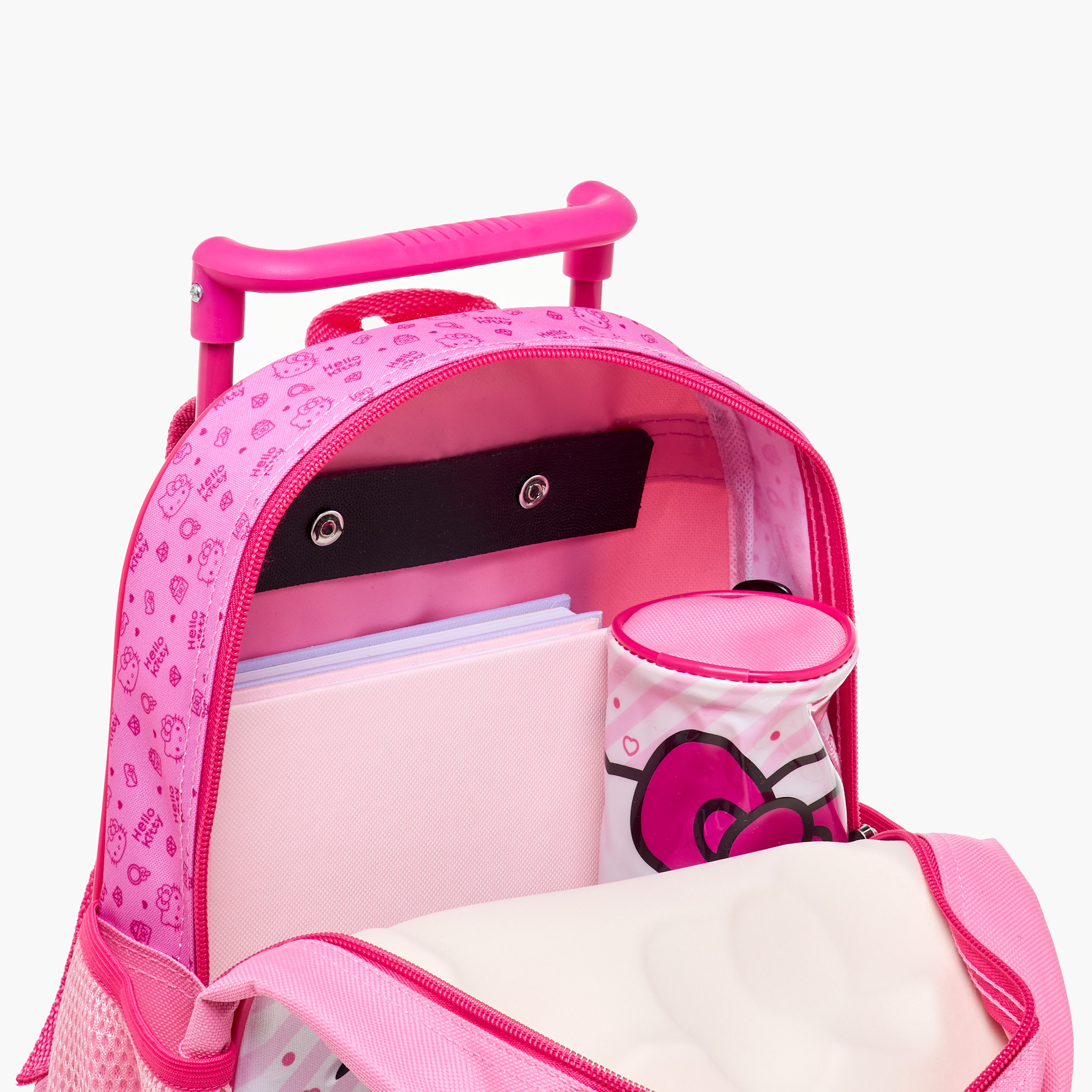 Hello Kitty Print 3-Piece Trolley Backpack Set - 12 inches-school-bagsandbackpacks-trolleybags-image-17