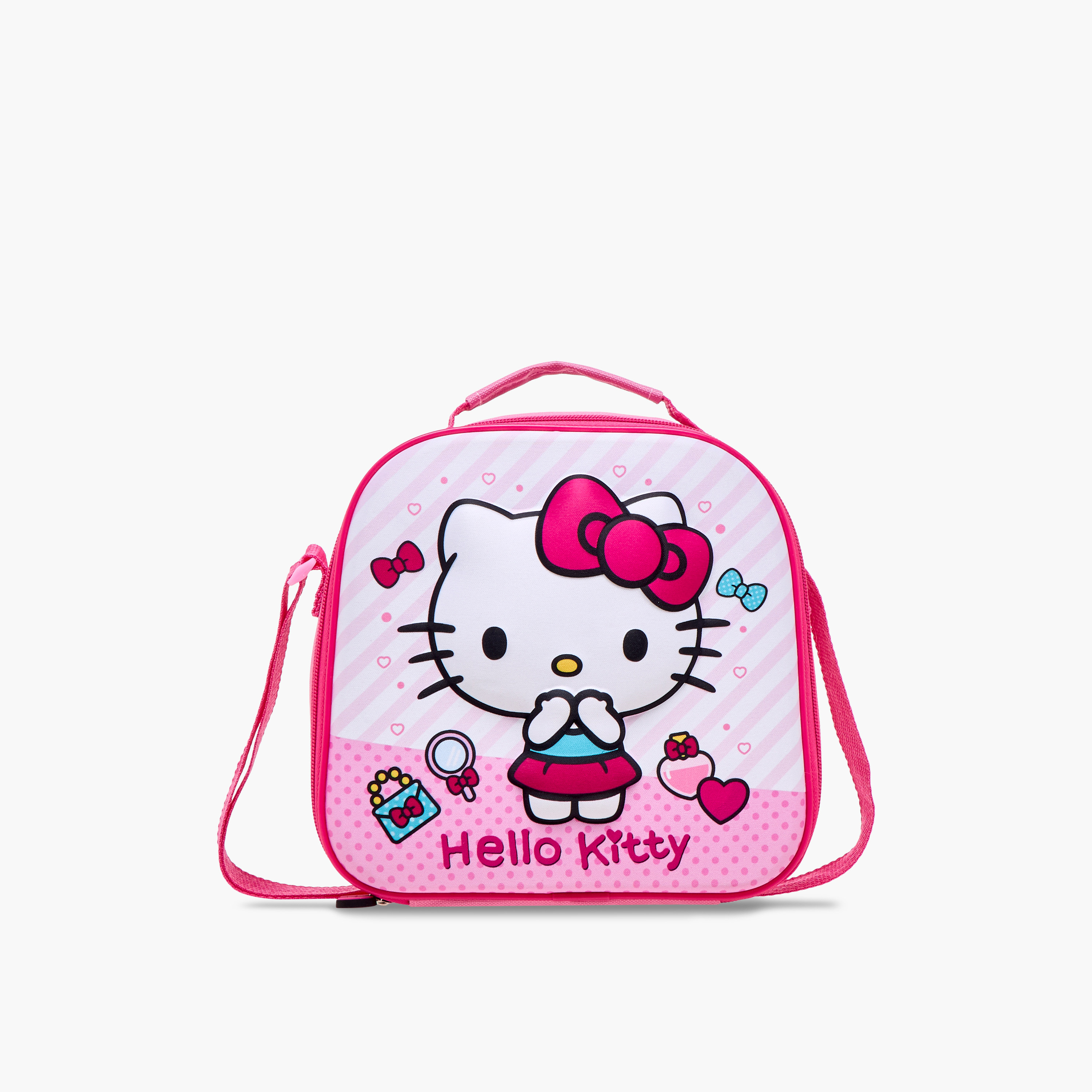 Hello Kitty Print 3-Piece Trolley Backpack Set - 12 inches-school-bagsandbackpacks-trolleybags-image-20