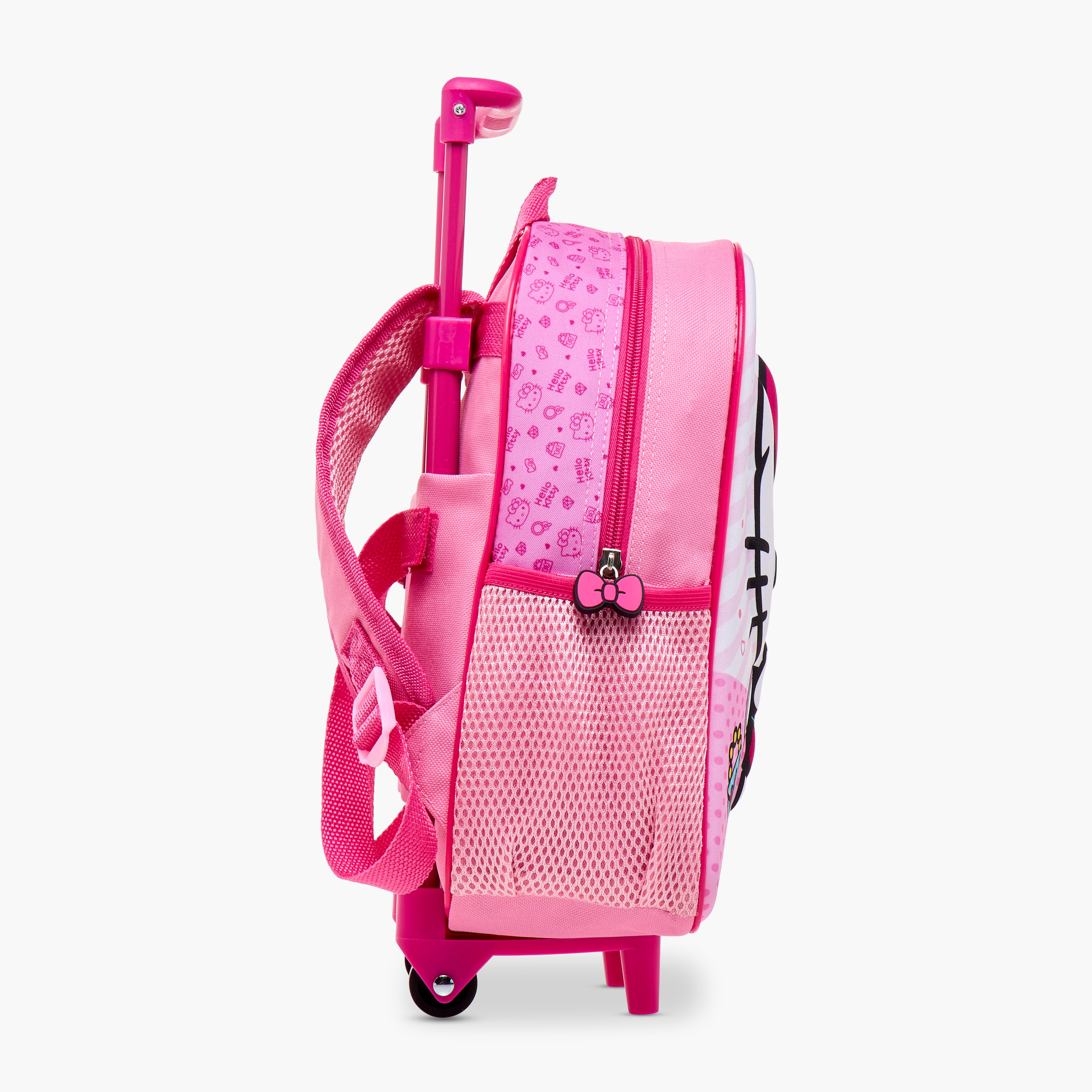 Hello Kitty Print 3-Piece Trolley Backpack Set - 12 inches-school-bagsandbackpacks-trolleybags-image-4