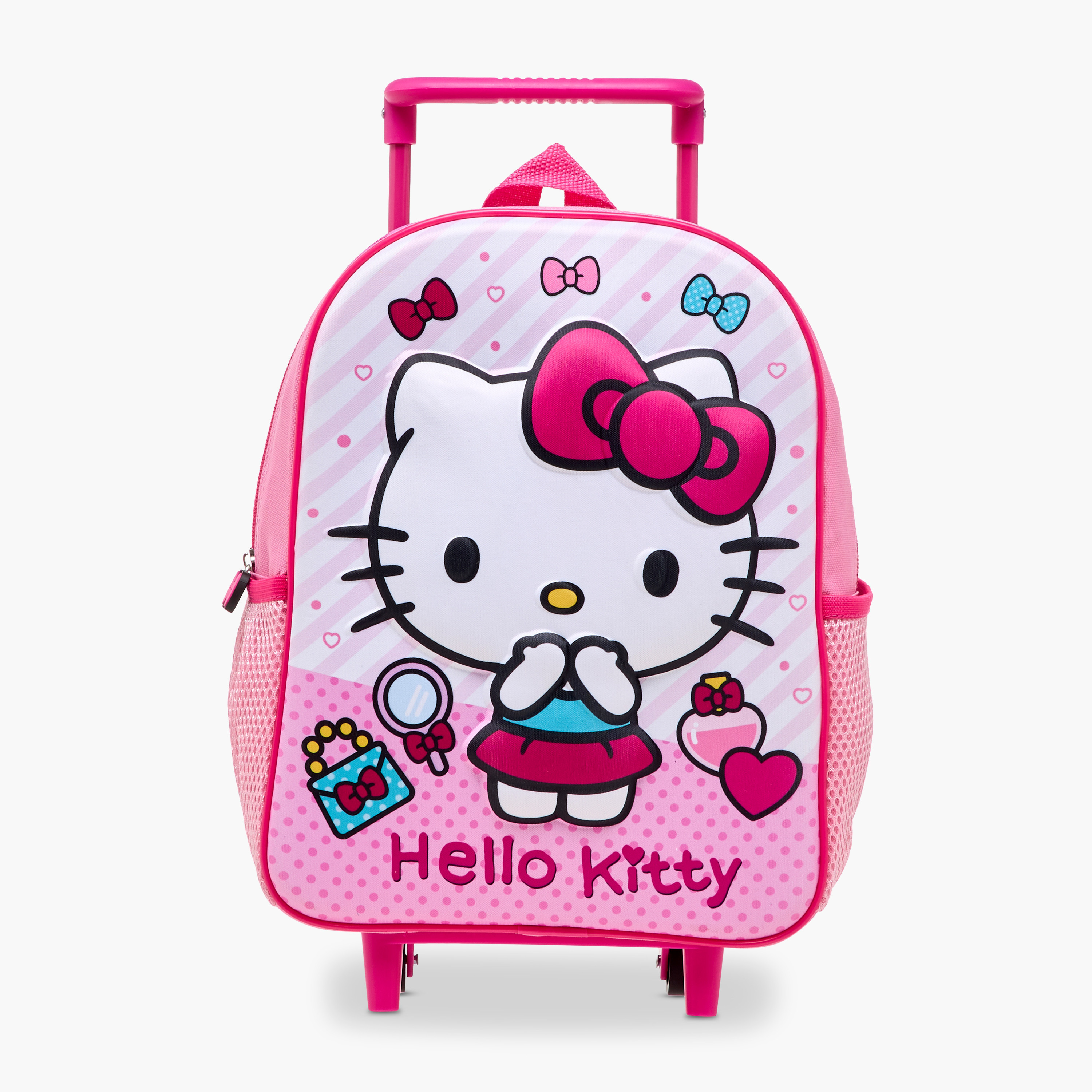 Hello Kitty Print 3-Piece Trolley Backpack Set - 12 inches-school-bagsandbackpacks-trolleybags-image-5
