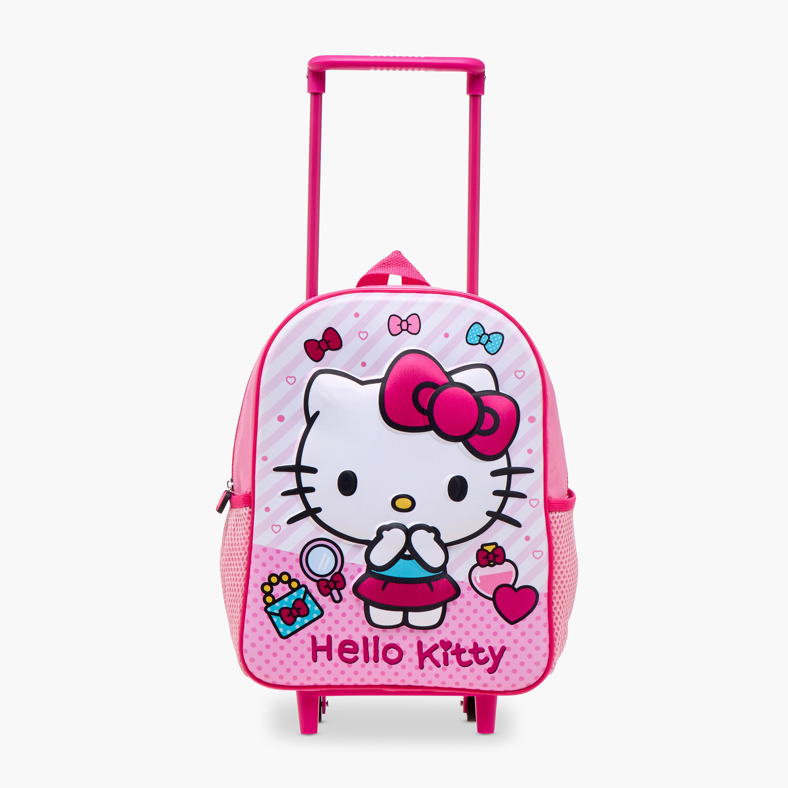Hello Kitty Print 3-Piece Trolley Backpack Set - 12 inches-school-bagsandbackpacks-trolleybags-image-7