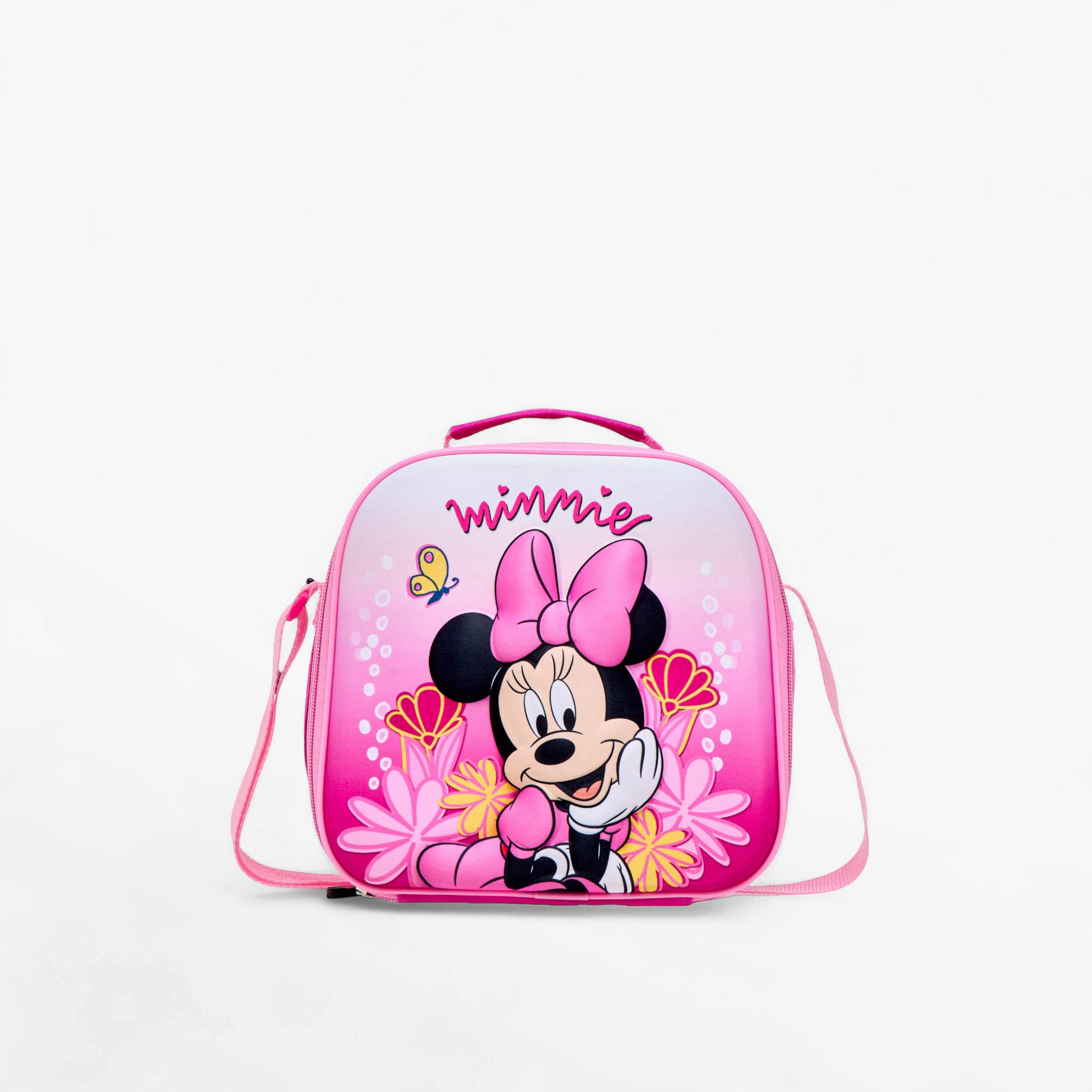 Disney 3-Piece Minnie Mouse Print Trolley Backpack Set -12 inches-school-bagsandbackpacks-trolleybags-image-18