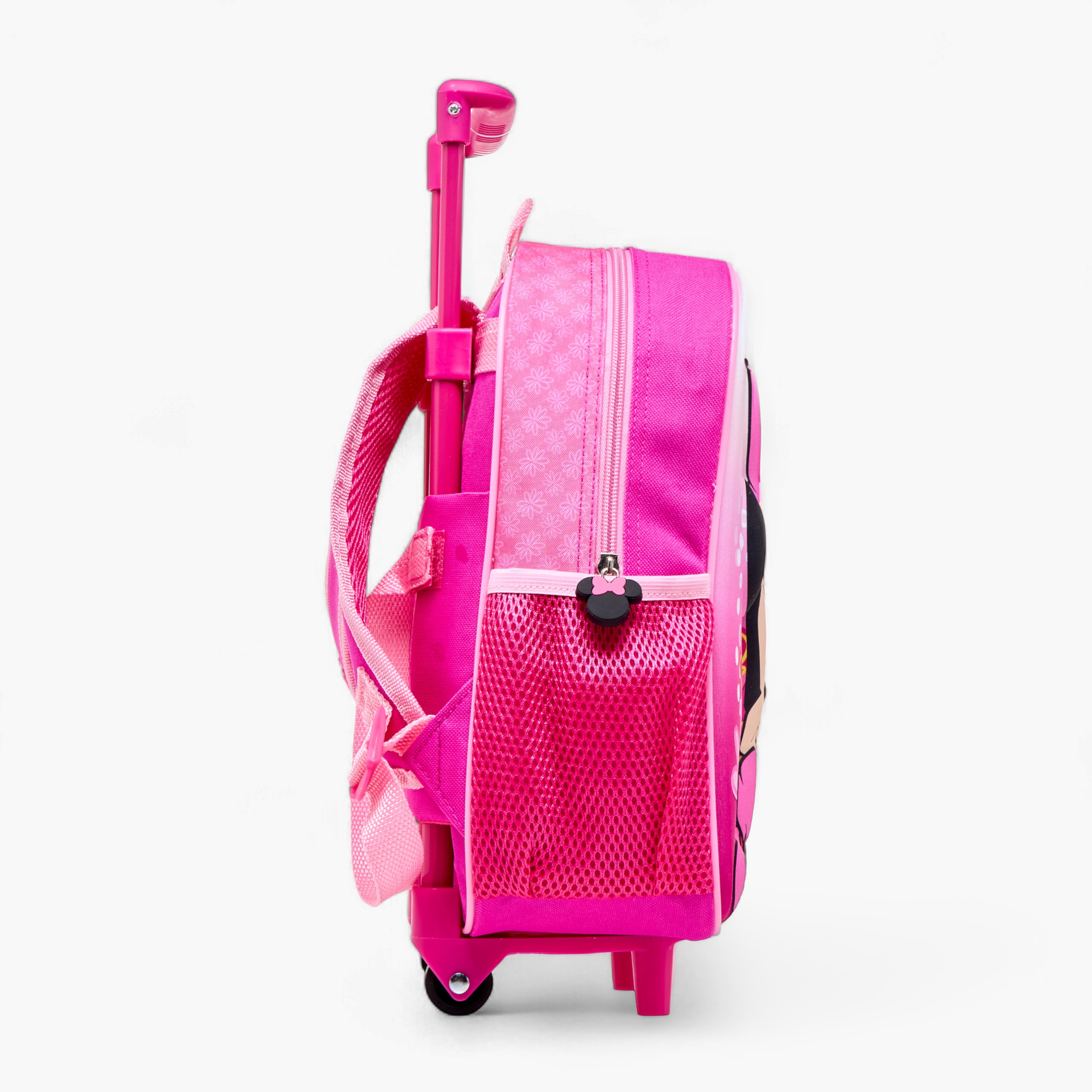 Disney 3-Piece Minnie Mouse Print Trolley Backpack Set -12 inches-school-bagsandbackpacks-trolleybags-image-4