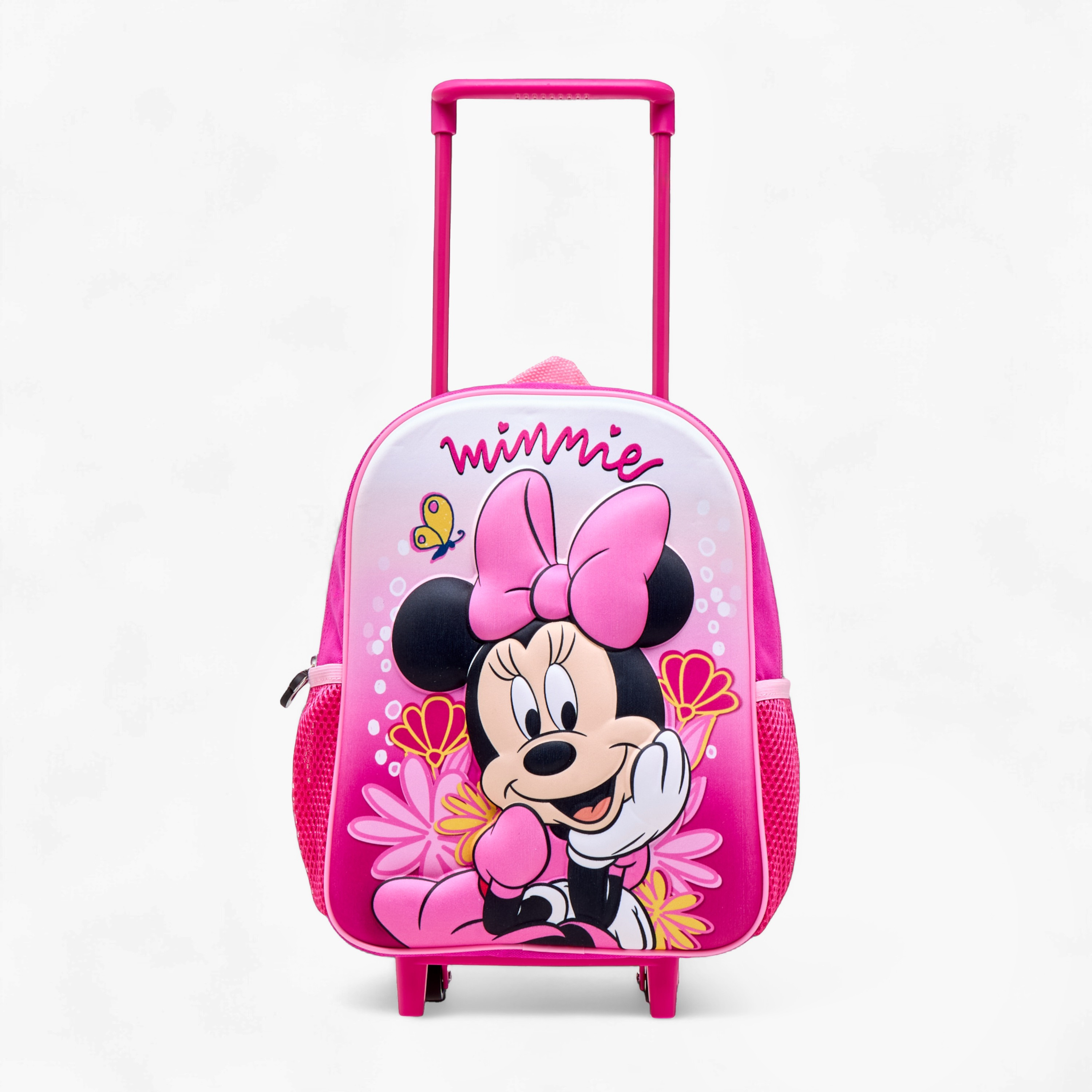 Disney 3-Piece Minnie Mouse Print Trolley Backpack Set -12 inches-school-bagsandbackpacks-trolleybags-image-6