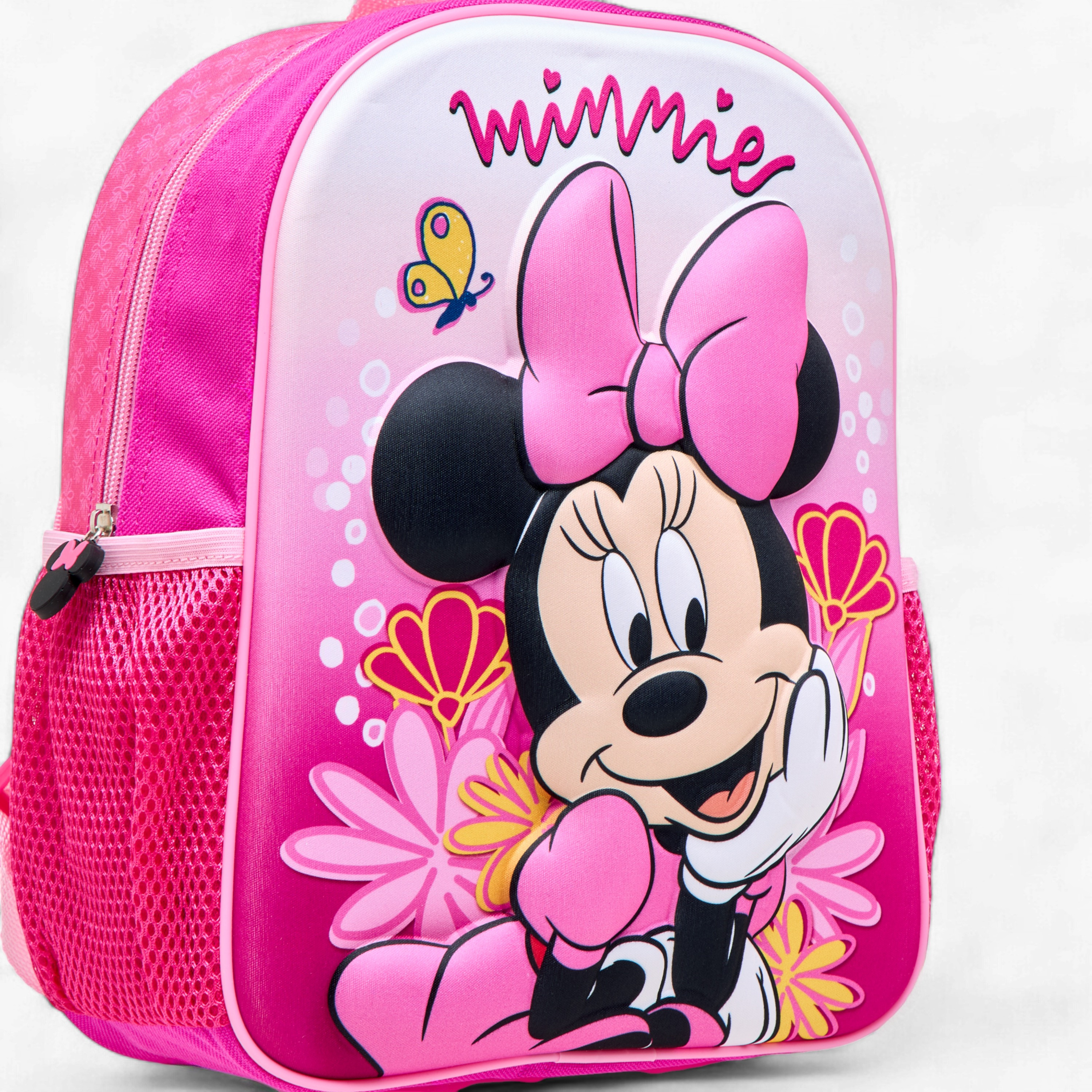 Disney 3-Piece Minnie Mouse Print Trolley Backpack Set -12 inches-school-bagsandbackpacks-trolleybags-image-8