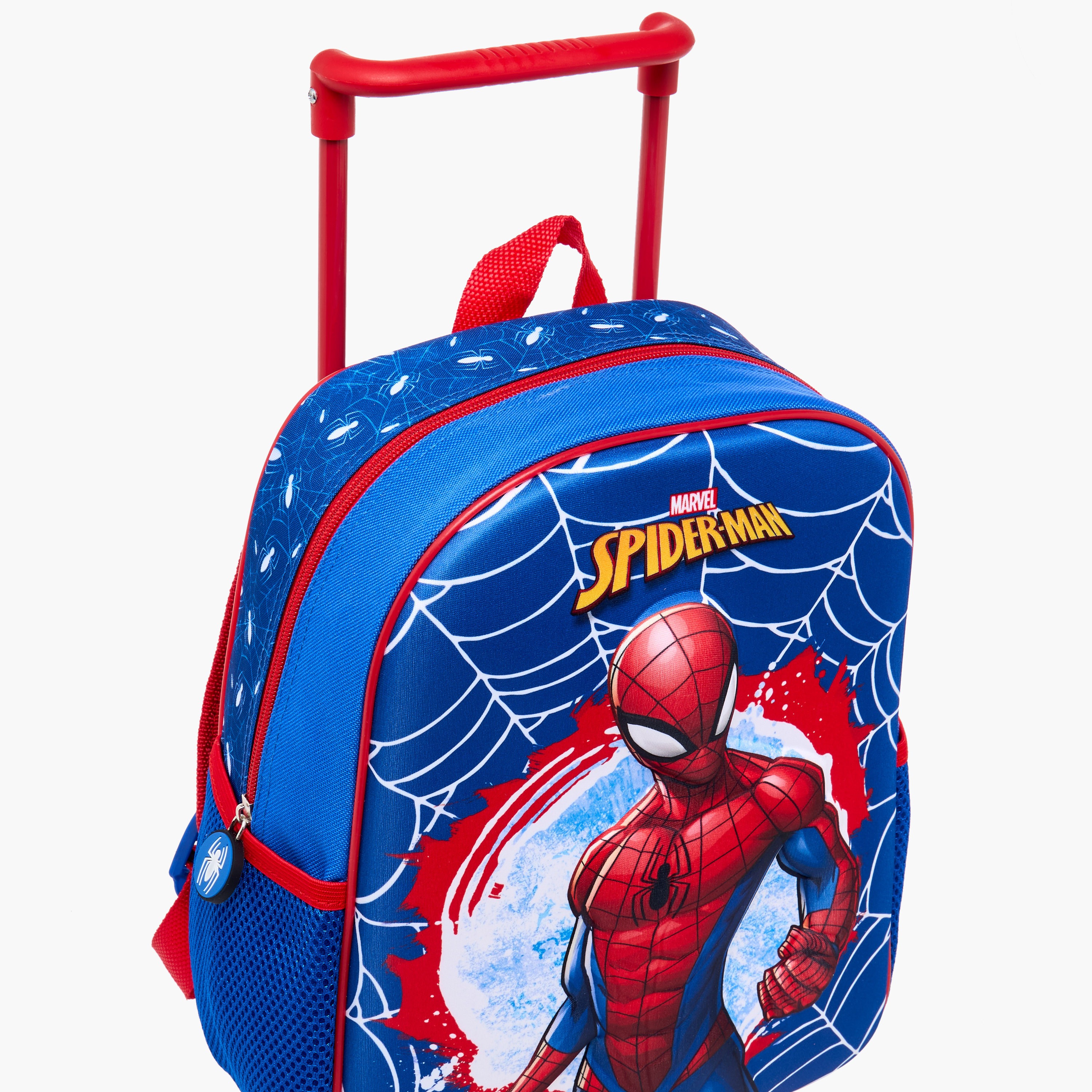 Spider-Man Print 3-Piece Trolley Backpack Set - 12 inches-school-bagsandbackpacks-trolleybags-image-12