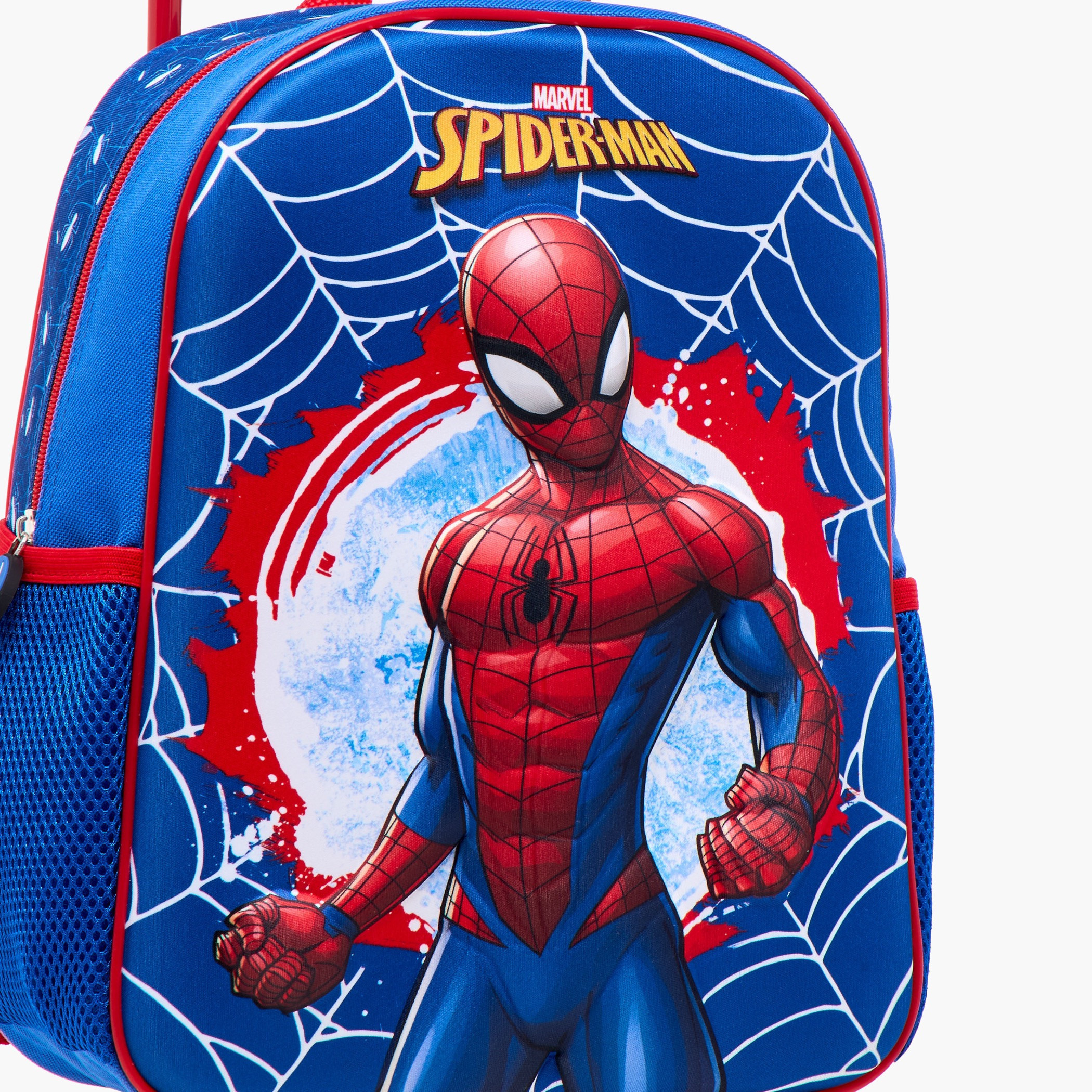 Spider-Man Print 3-Piece Trolley Backpack Set - 12 inches-school-bagsandbackpacks-trolleybags-image-15