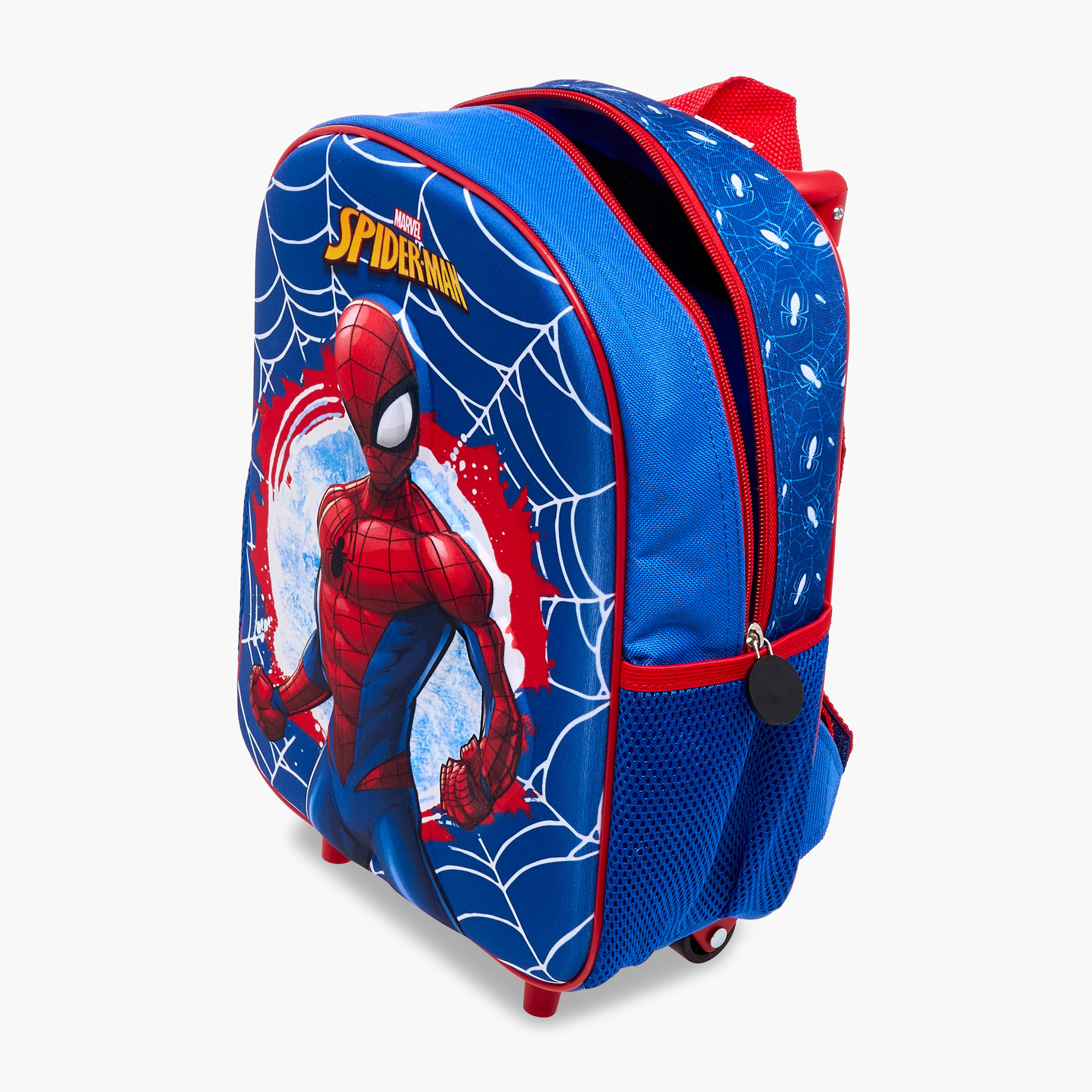 Spider-Man Print 3-Piece Trolley Backpack Set - 12 inches-school-bagsandbackpacks-trolleybags-image-18