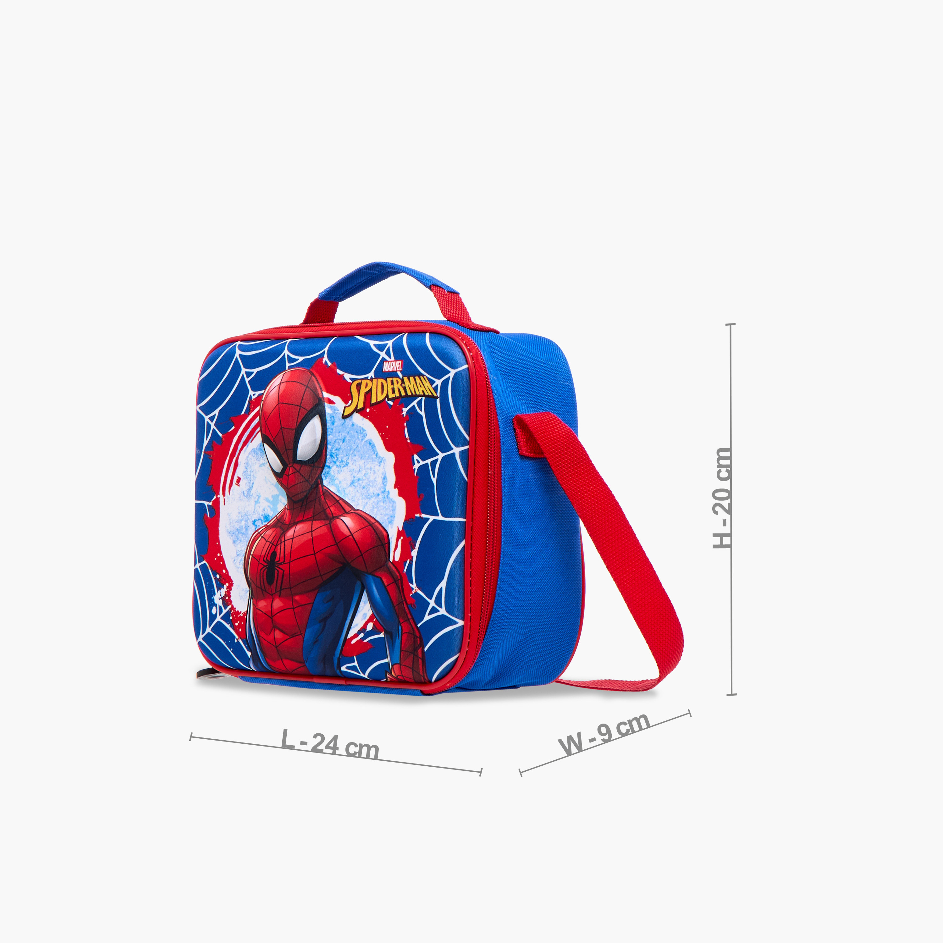 Spider-Man Print 3-Piece Trolley Backpack Set - 12 inches-school-bagsandbackpacks-trolleybags-image-24