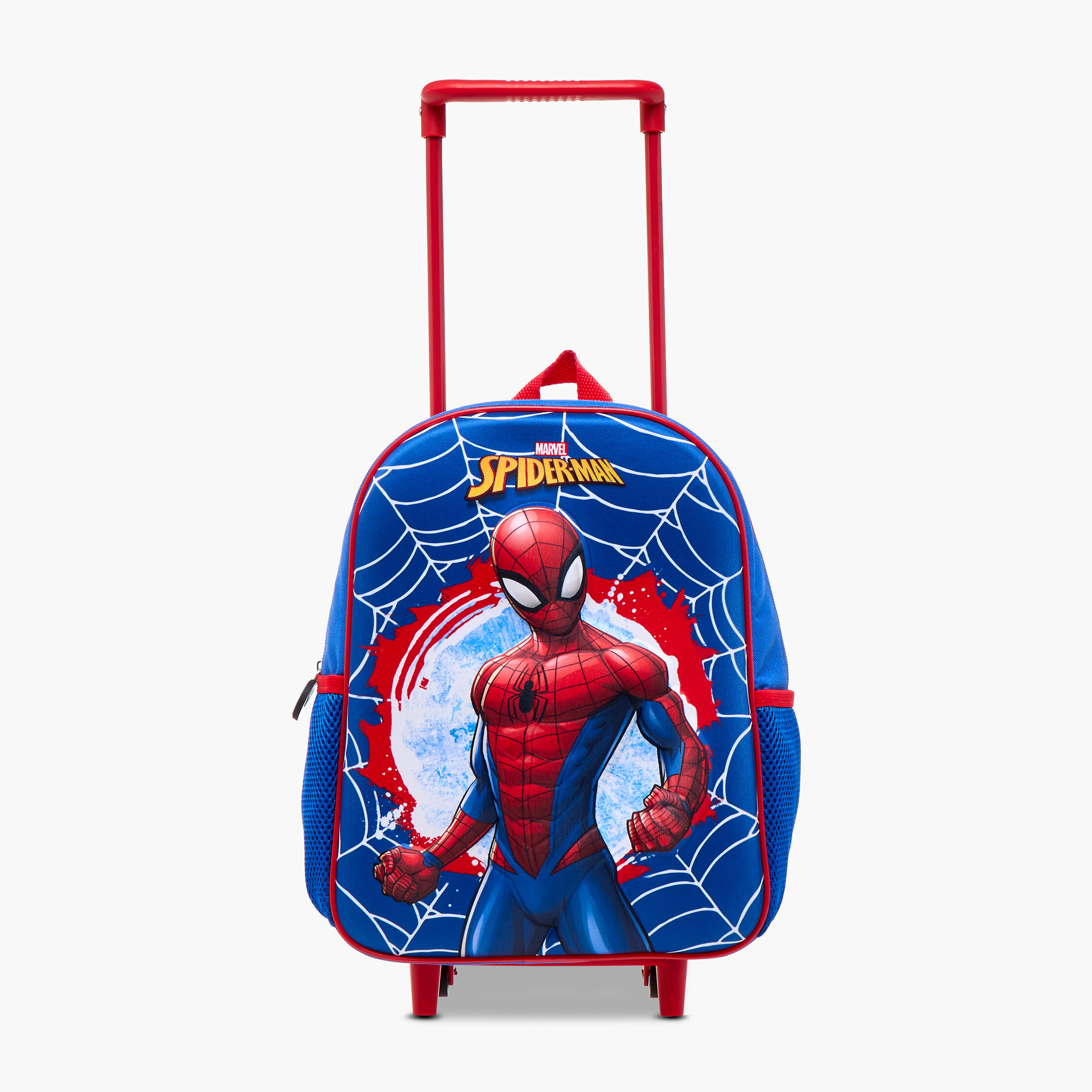 Spider-Man Print 3-Piece Trolley Backpack Set - 12 inches-school-bagsandbackpacks-trolleybags-image-9