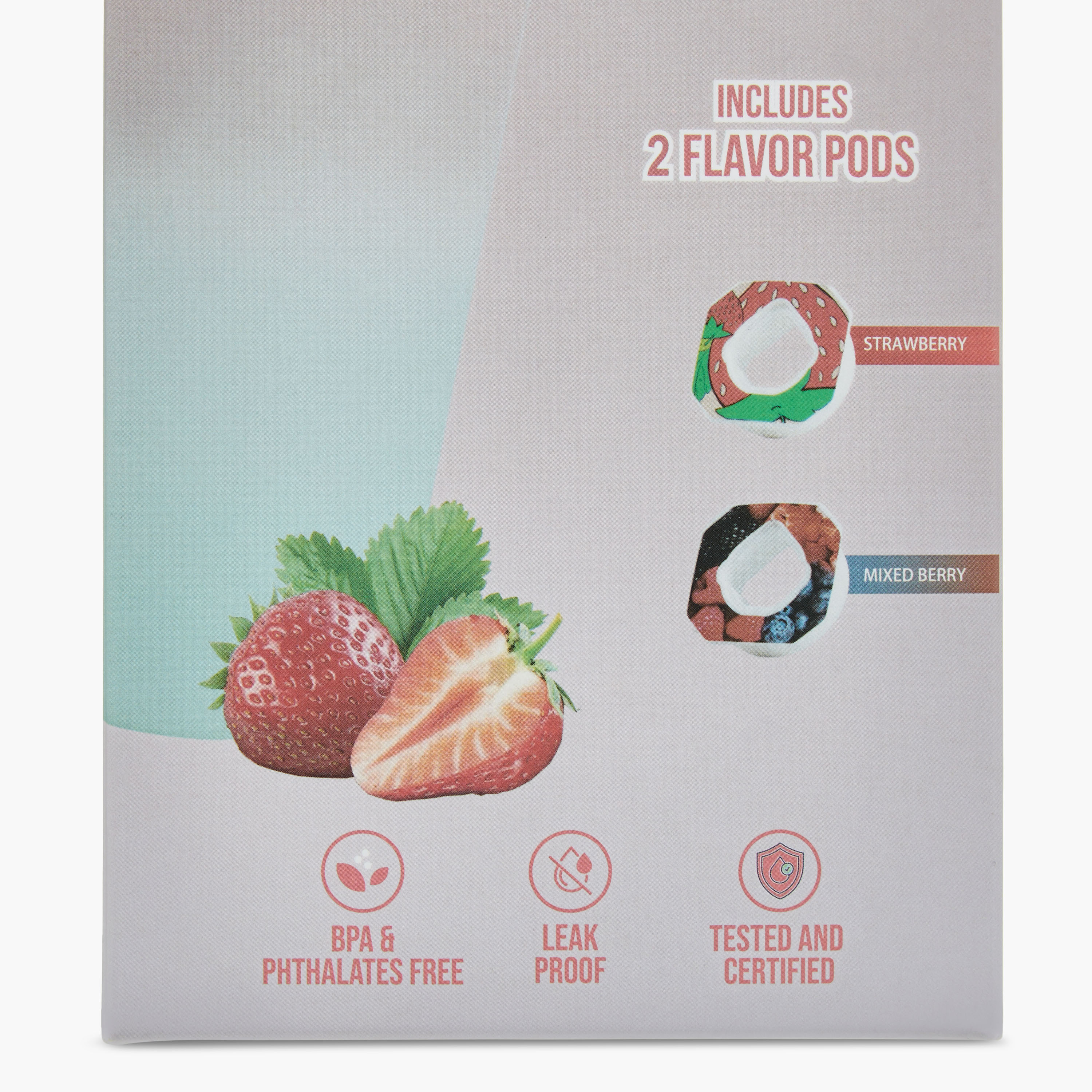 Juniors Flavour Pod Water Bottle with 2 Flavour Pods - 750 ml-school-waterbottles-image-12