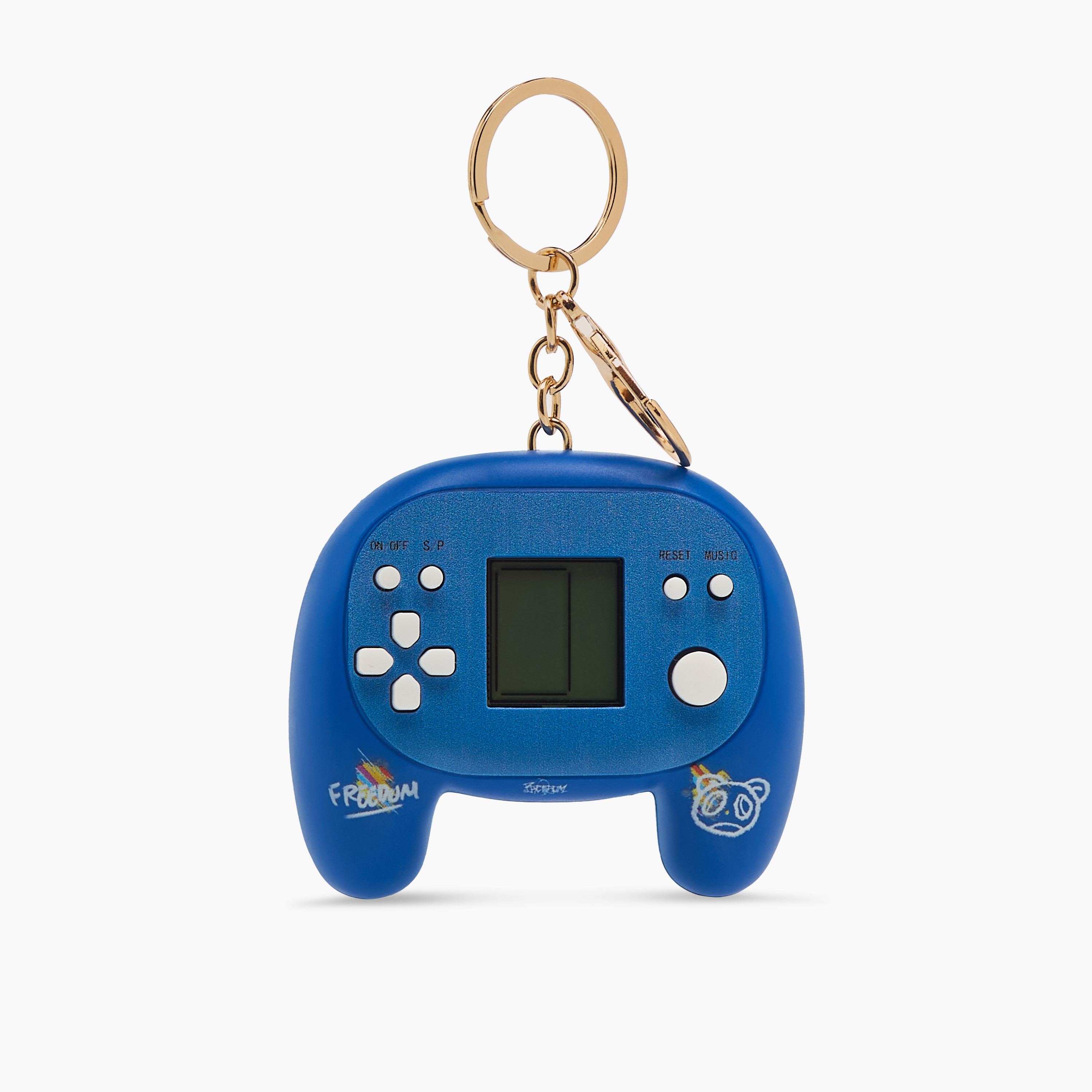 Game Controller Charm Keyring with Lobster Hook-girls-accessories-keyringsandbagcharms-image-1