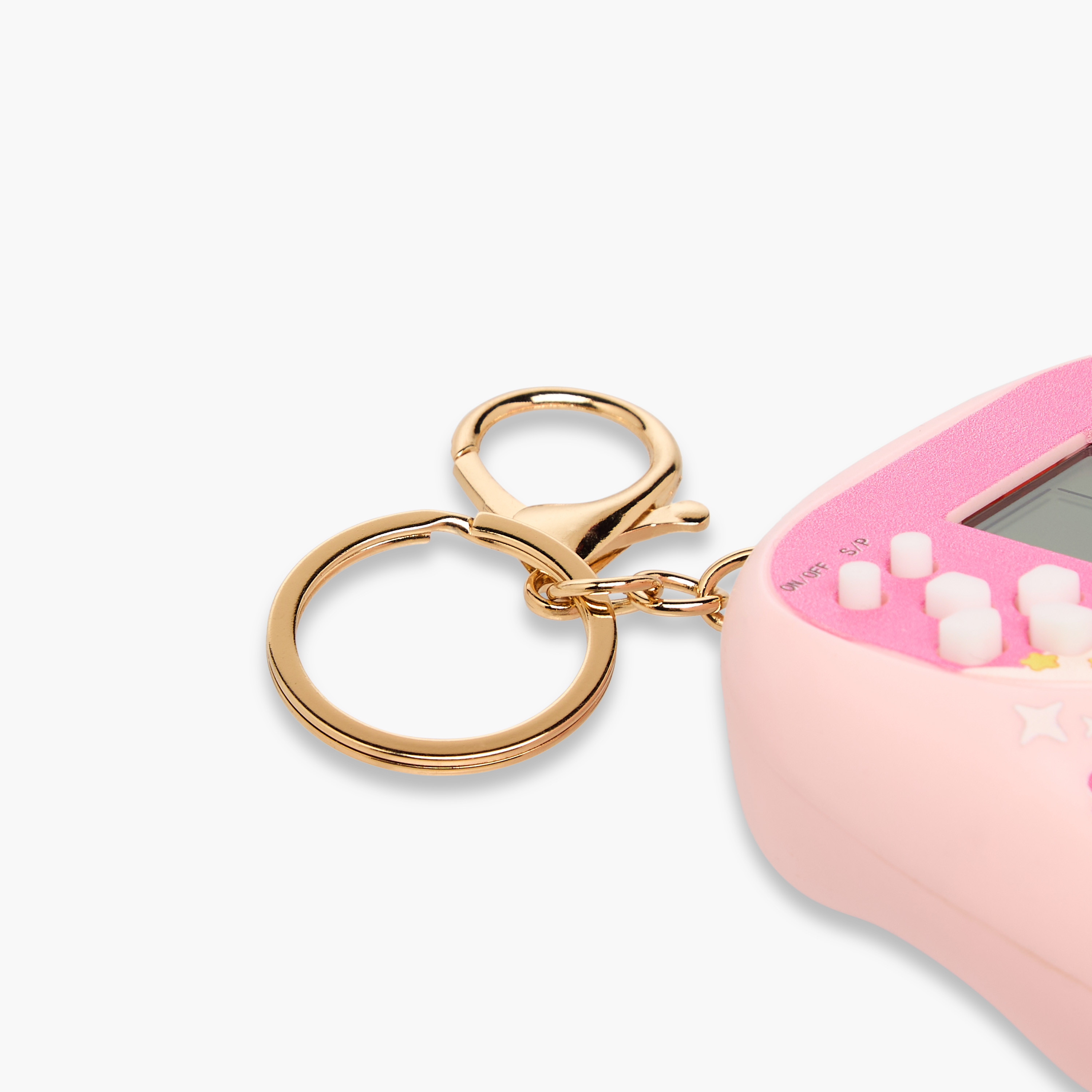 سلسلة مفاتيح لعبة إلكترونية فضائية مع خطاف-girls-accessories-keyringsandbagcharms-image-4