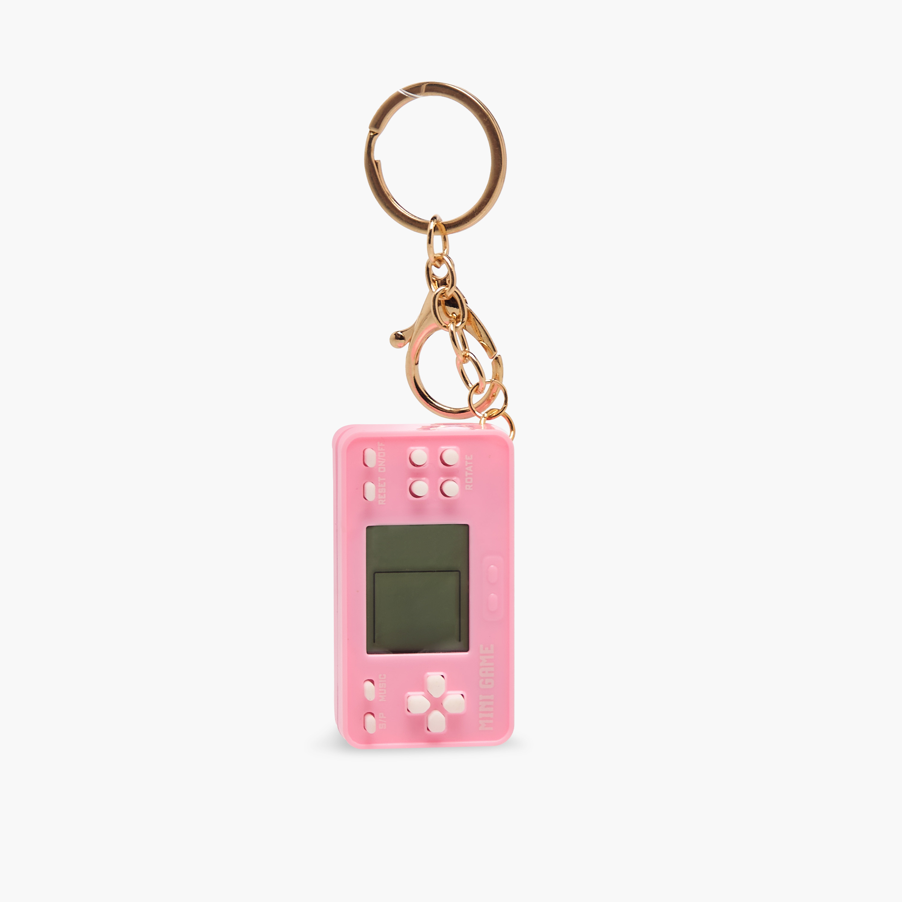 Gaming Console Charm Keyring with Lobster Hook-girls-accessories-keyringsandbagcharms-image-1