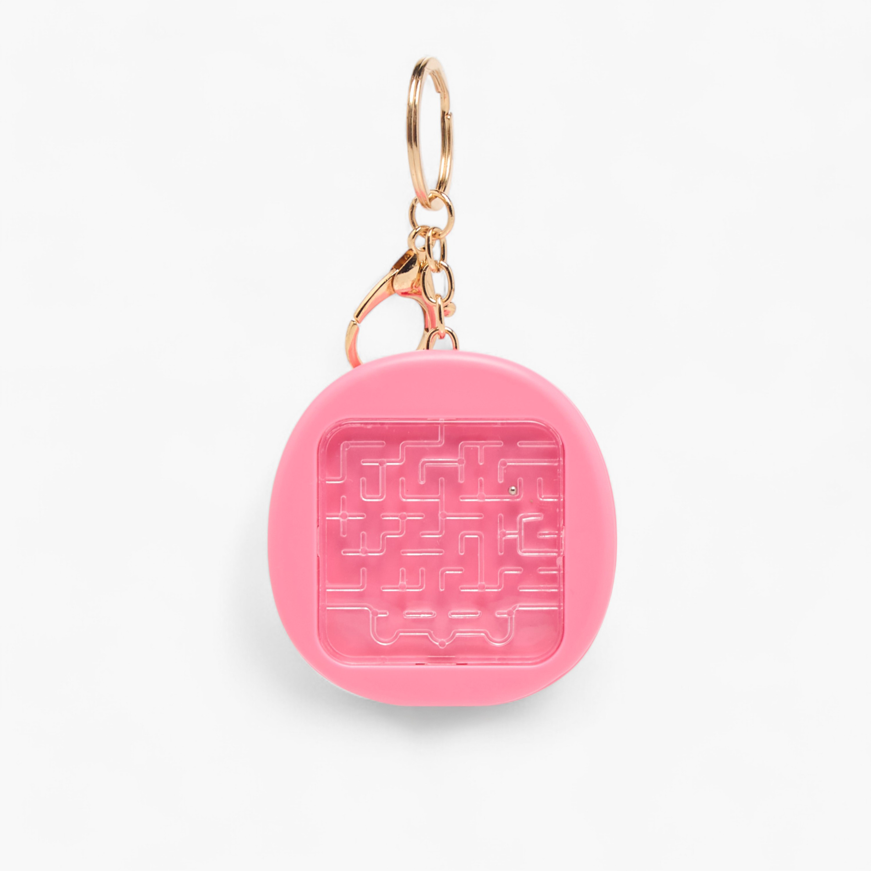 Maze Game Charm Keyring with Lobster Hook-girls-accessories-keyringsandbagcharms-image-1