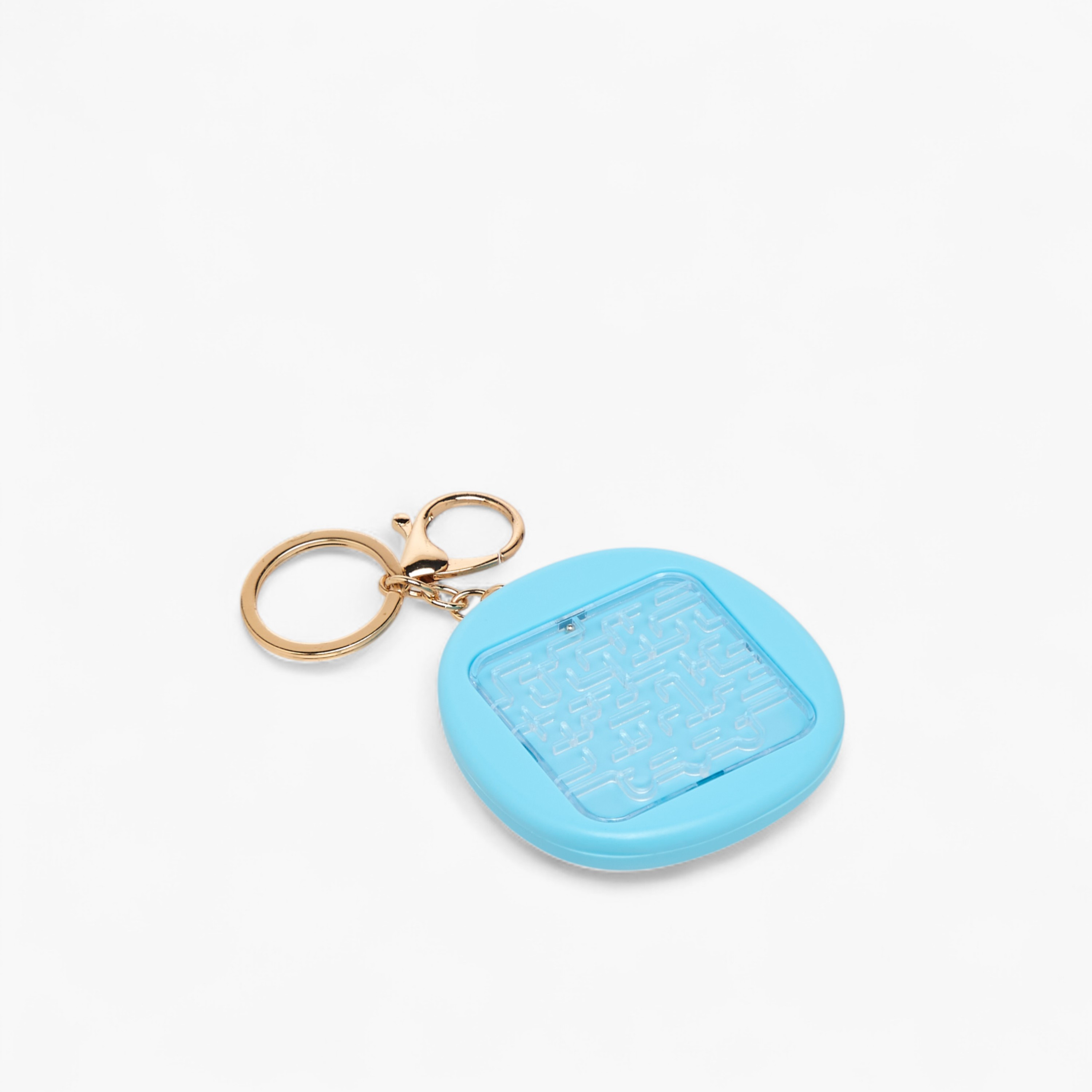 Maze Puzzle Charm Keyring with Lobster Hook-girls-accessories-keyringsandbagcharms-image-2