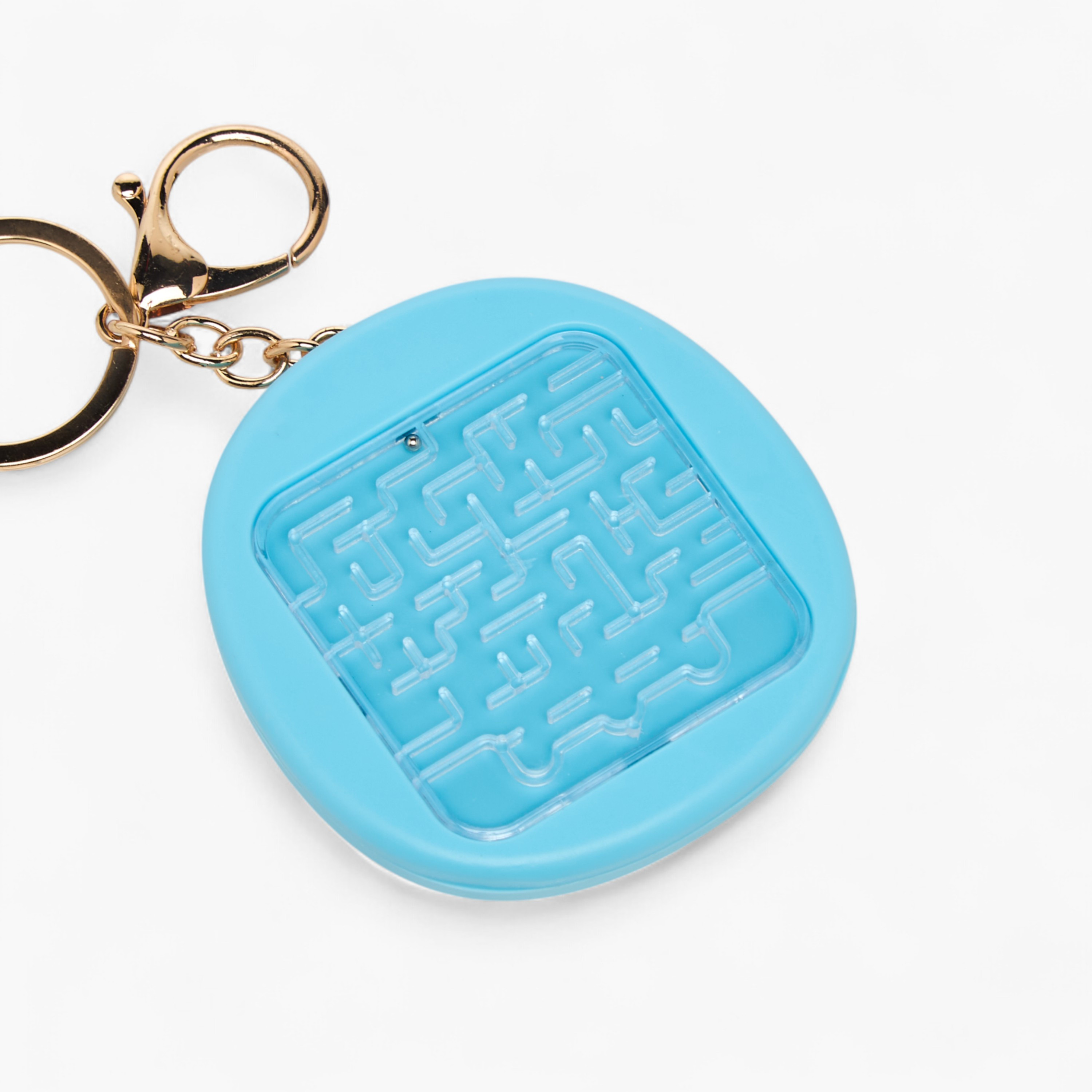 Maze Puzzle Charm Keyring with Lobster Hook-girls-accessories-keyringsandbagcharms-image-4