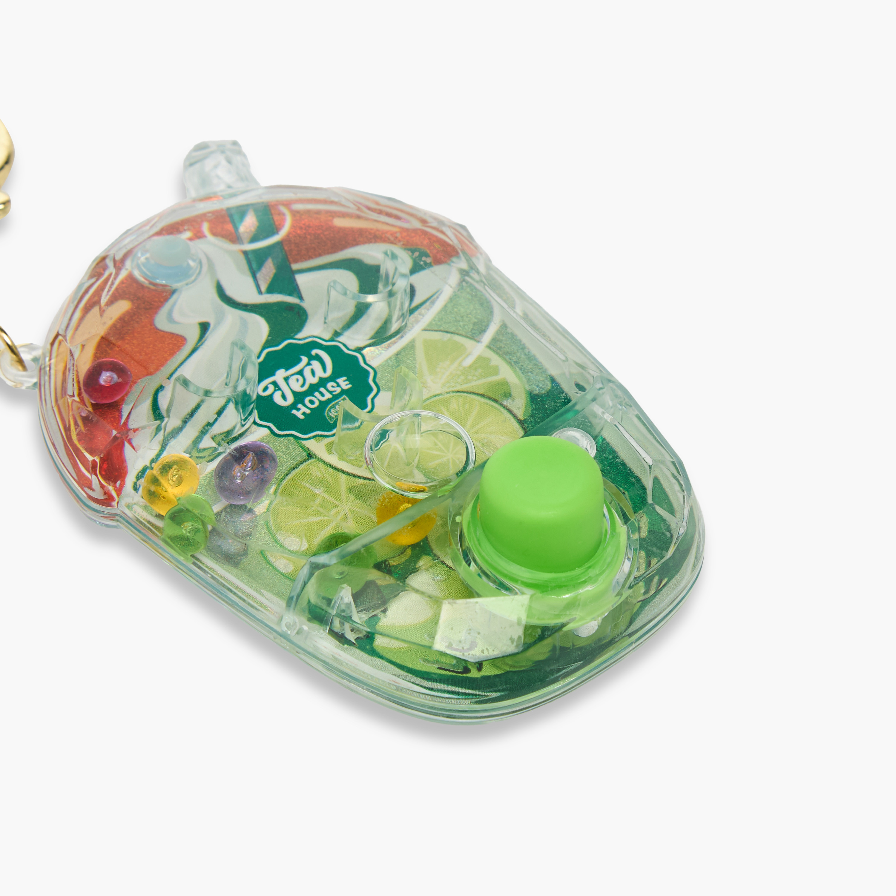 Shaker Drink Cup Charm Keyring with Lobster Hook-girls-accessories-keyringsandbagcharms-image-3