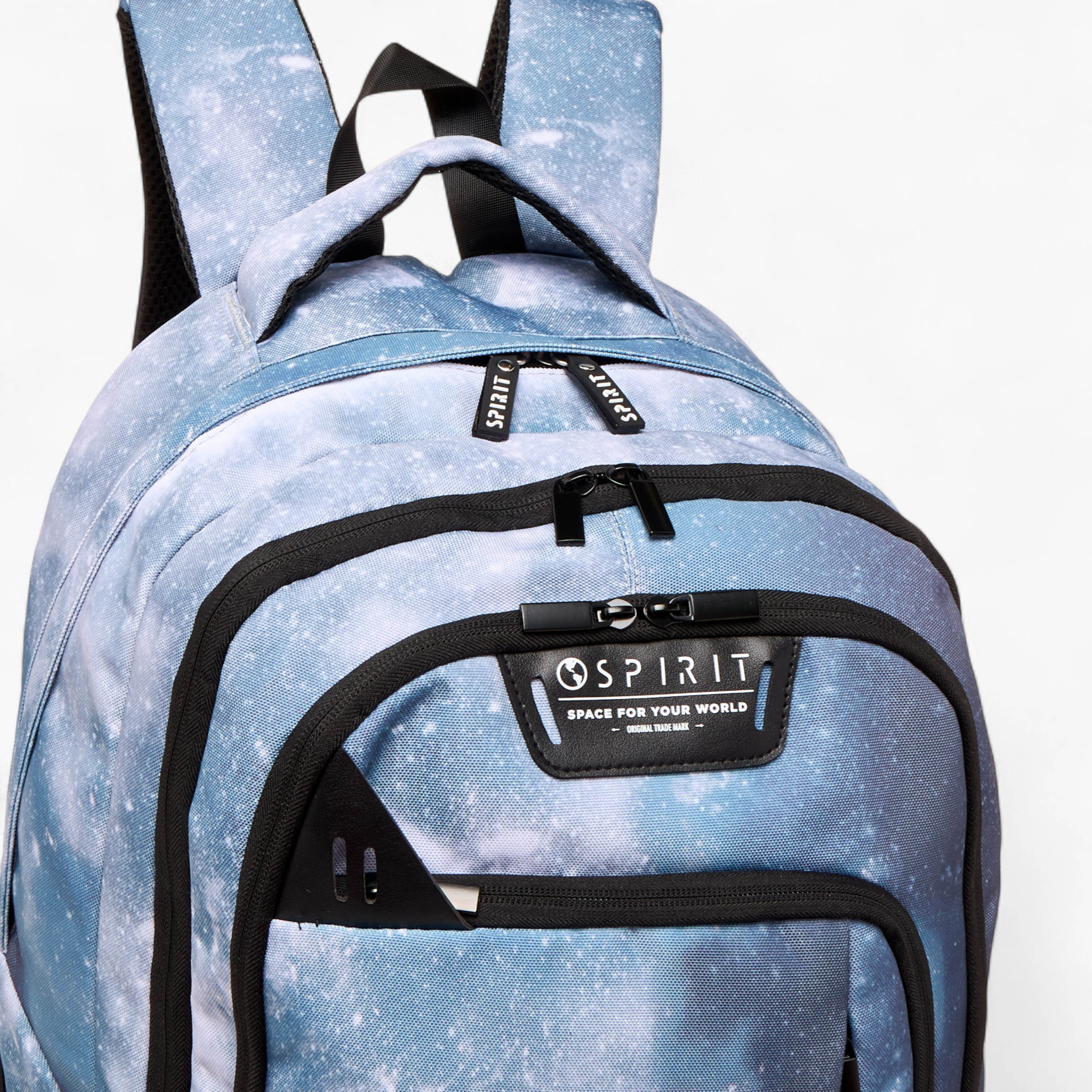 Spirit Galaxy Print 18.5 inch Backpack with Adjustable Shoulder Straps - 47x33x15 cms-school-bagsandbackpacks-backpacks-image-7