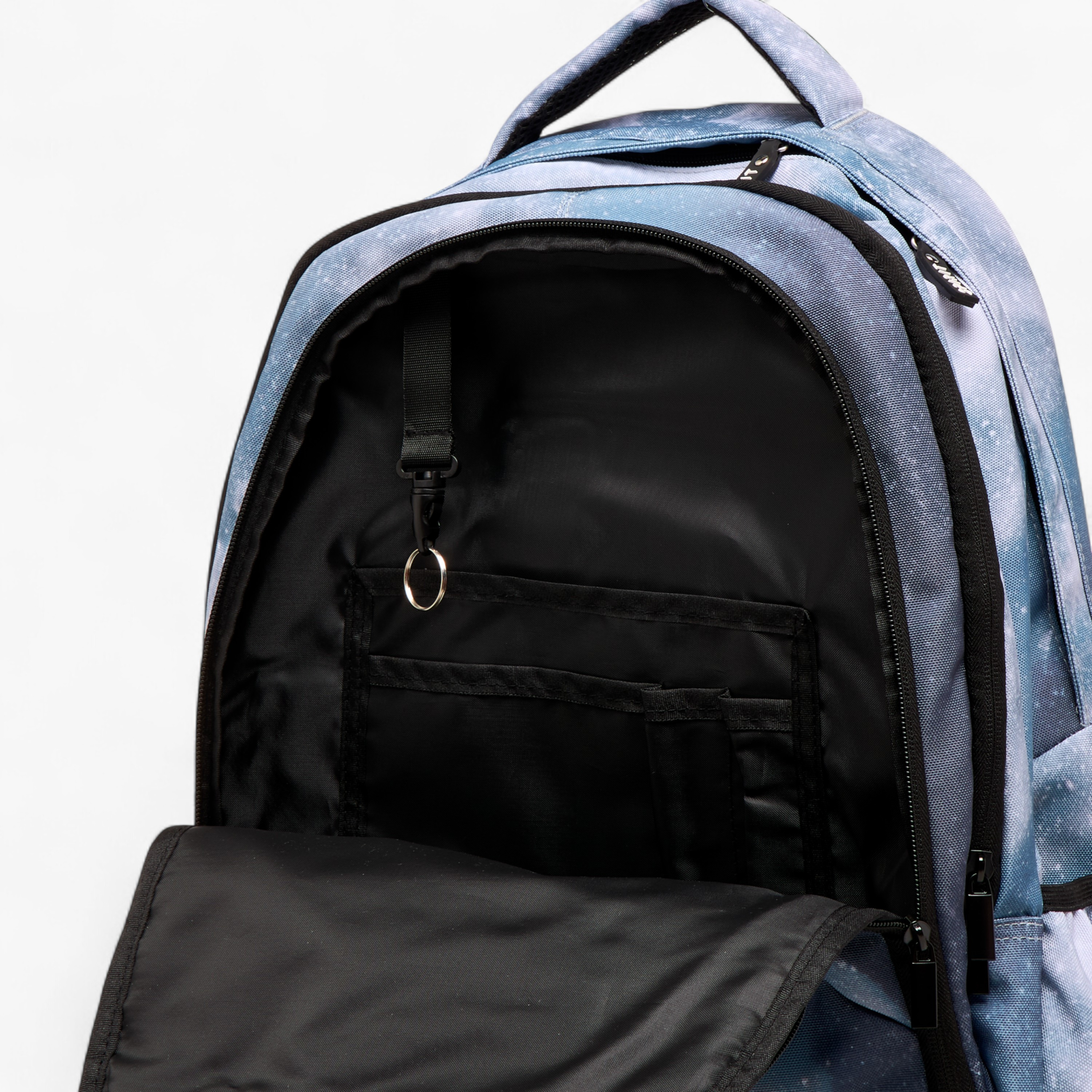 Spirit Galaxy Print 18.5 inch Backpack with Adjustable Shoulder Straps - 47x33x15 cms-school-bagsandbackpacks-backpacks-image-10