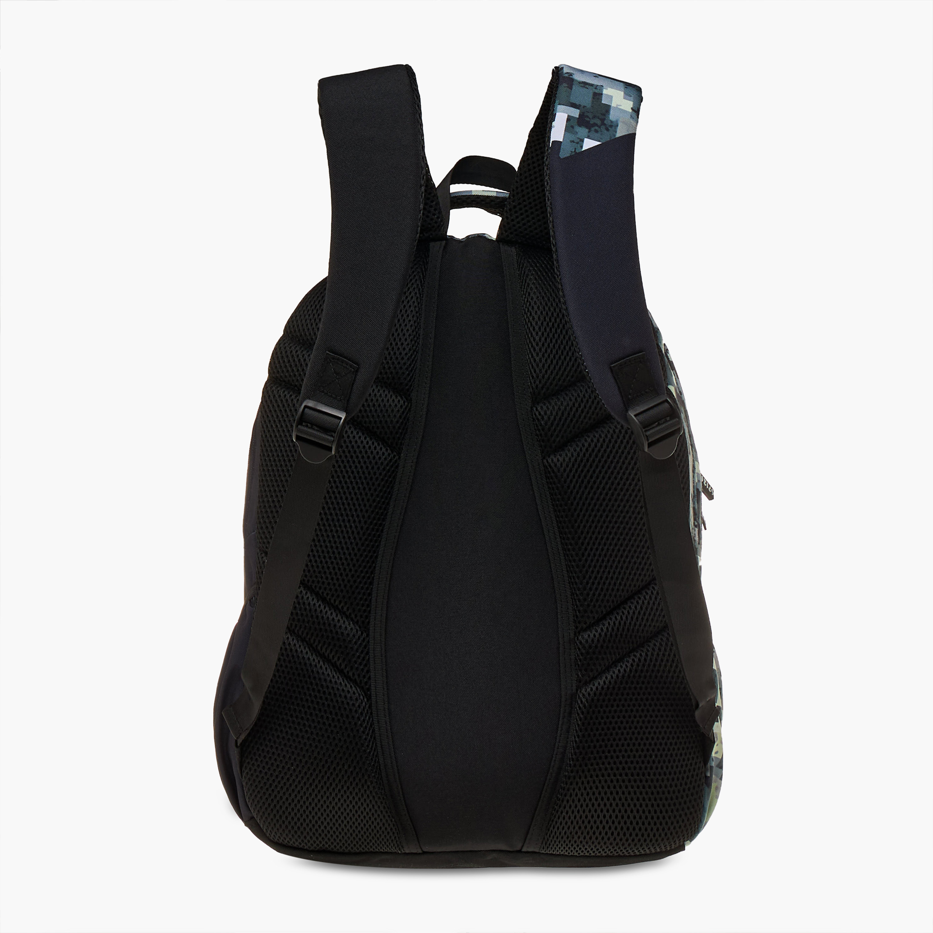 Spirit Pixel Print 18.5-inch Backpack with Adjustable Straps and Zip Closure - 47x33x15 cms-school-bagsandbackpacks-backpacks-image-7