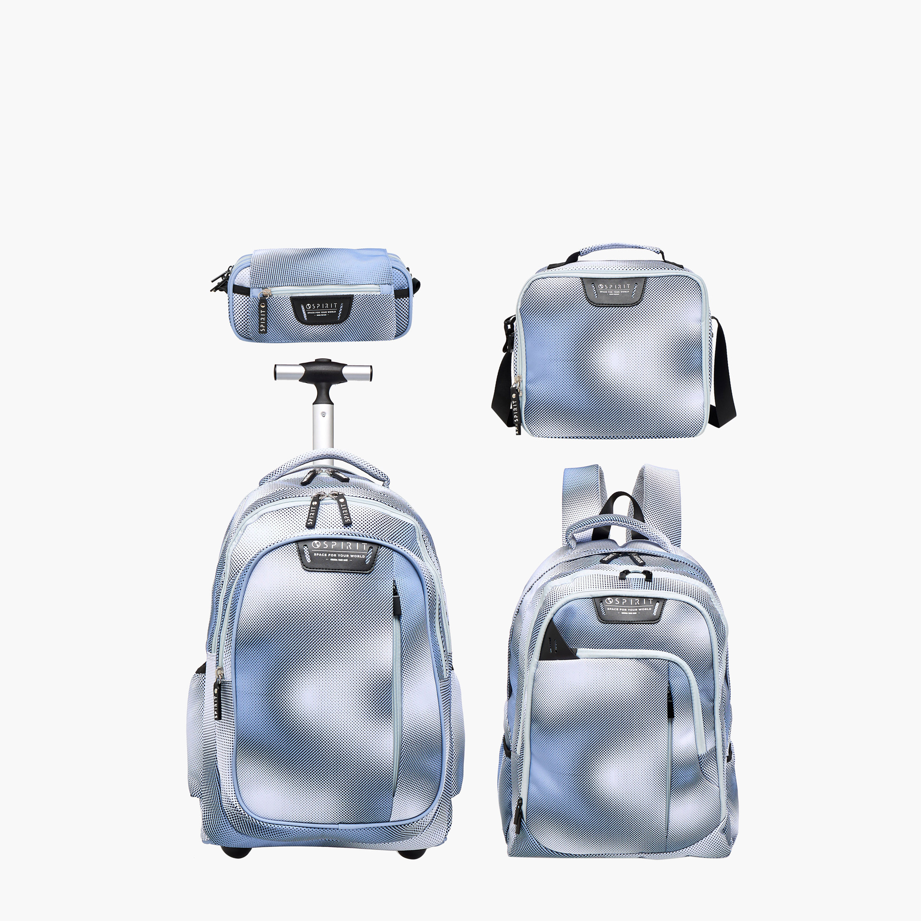 Spirit Striped Trolley Bag for Boys 8-13 Years with Retractable Handle -school-bagsandbackpacks-trolleybags-image-19