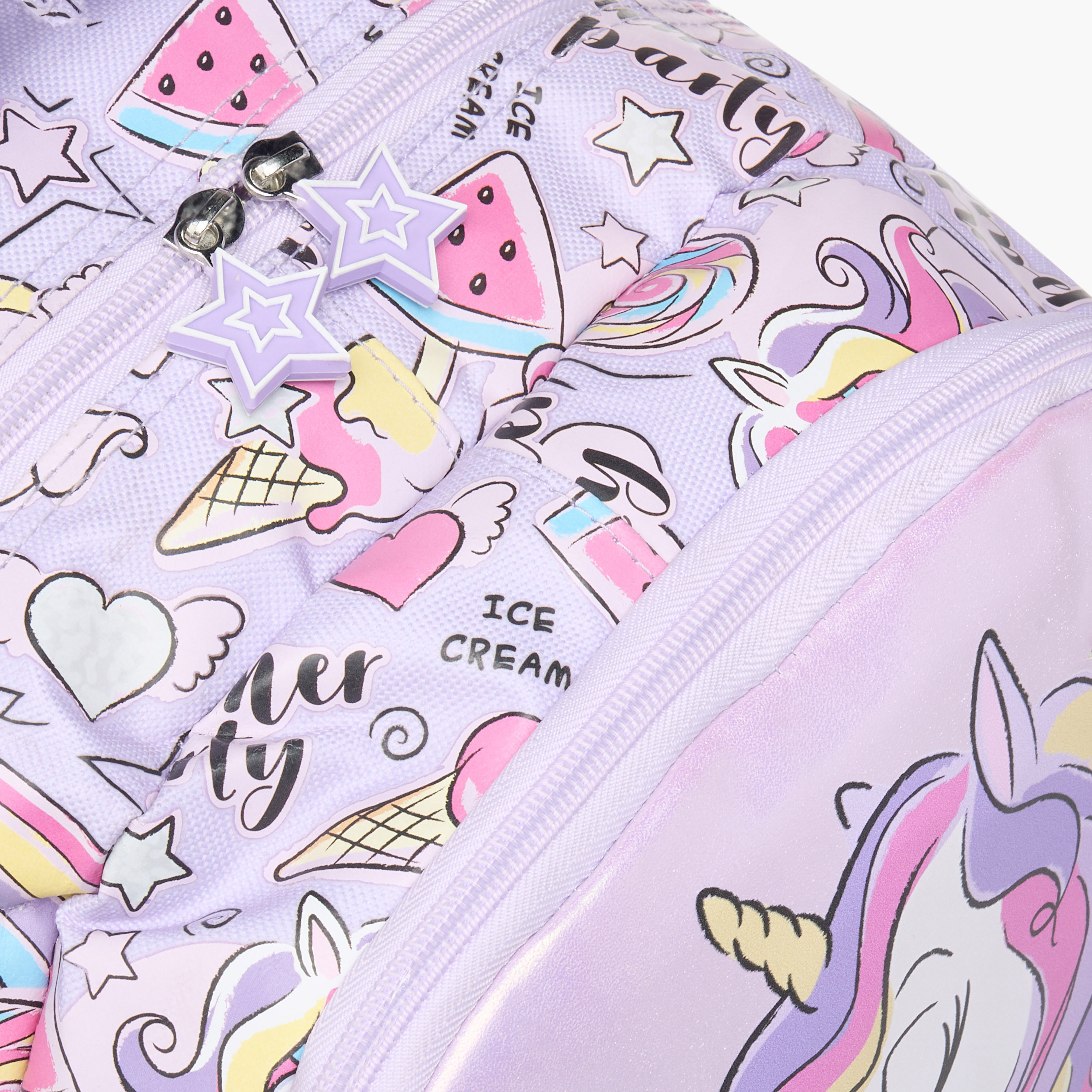 Juniors Unicorn Trolley Bag for Girls 5-8 Years with Adjustable Strap -school-bagsandbackpacks-trolleybags-image-13