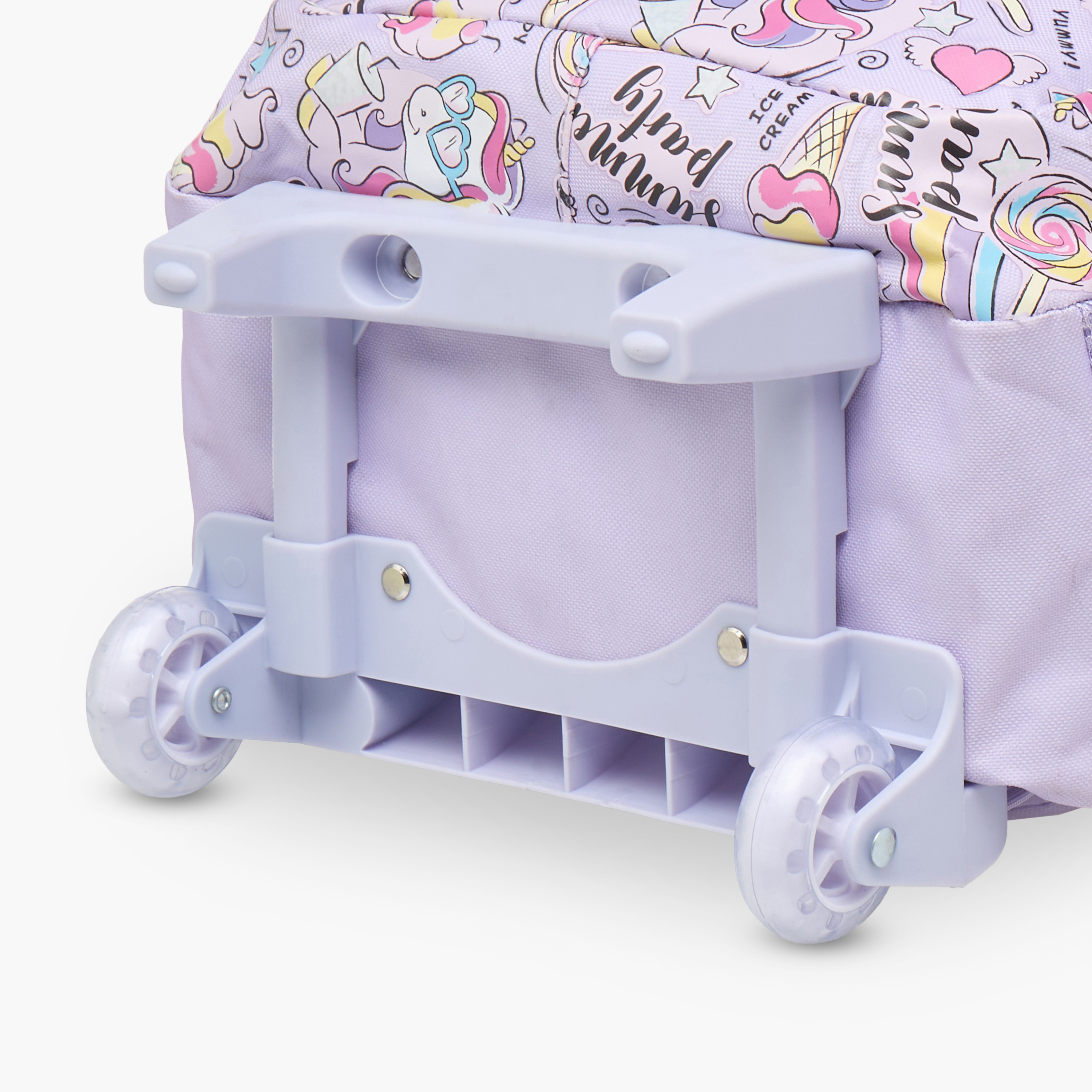 Juniors Unicorn Trolley Bag for Girls 5-8 Years with Adjustable Strap -school-bagsandbackpacks-trolleybags-image-2