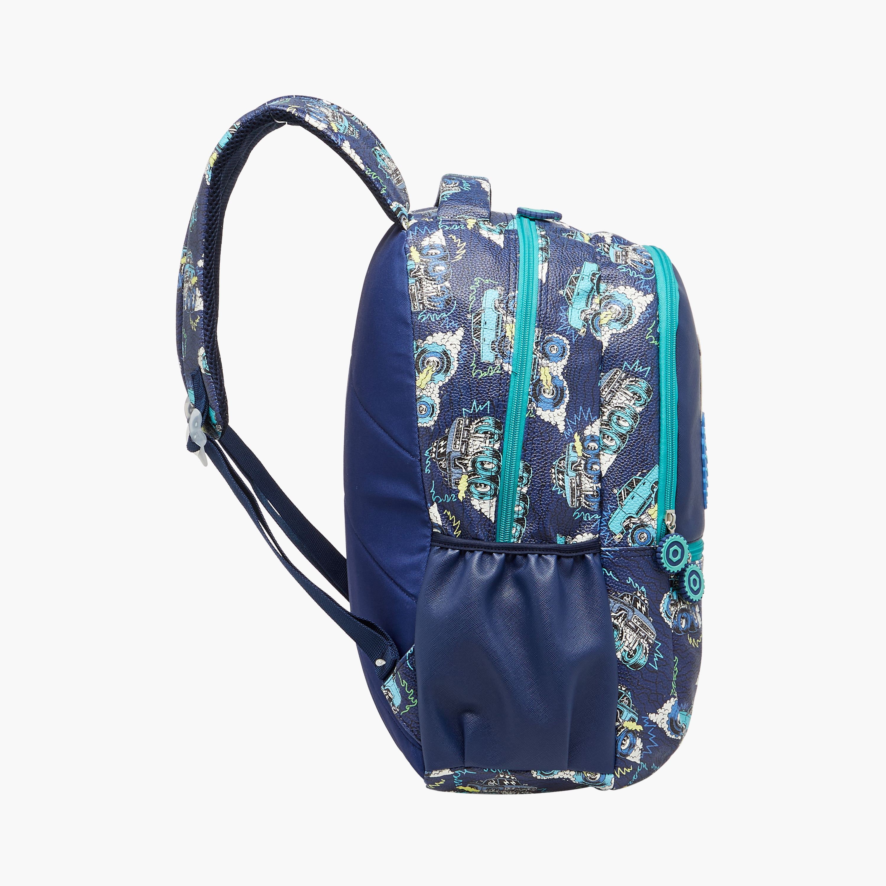 شنطة ظهر بطبعات مركبات الوحوش وسحّاب إغلاق من جونيورز - 16 بوصة-school-bagsandbackpacks-backpacks-image-5