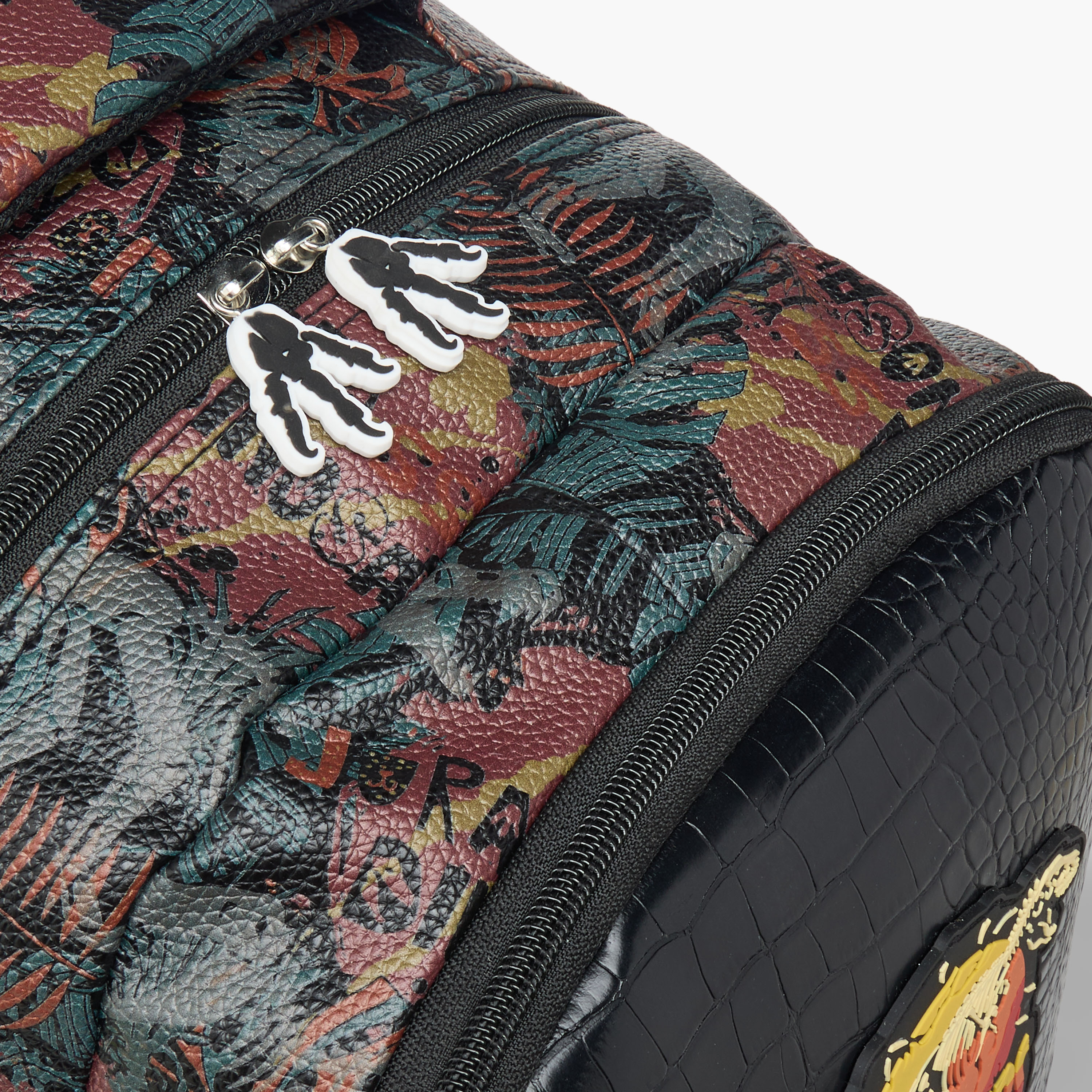 Juniors Dinosaur Trolley Bag for Boys 5-8 Years with Adjustable Strap -school-bagsandbackpacks-trolleybags-image-13