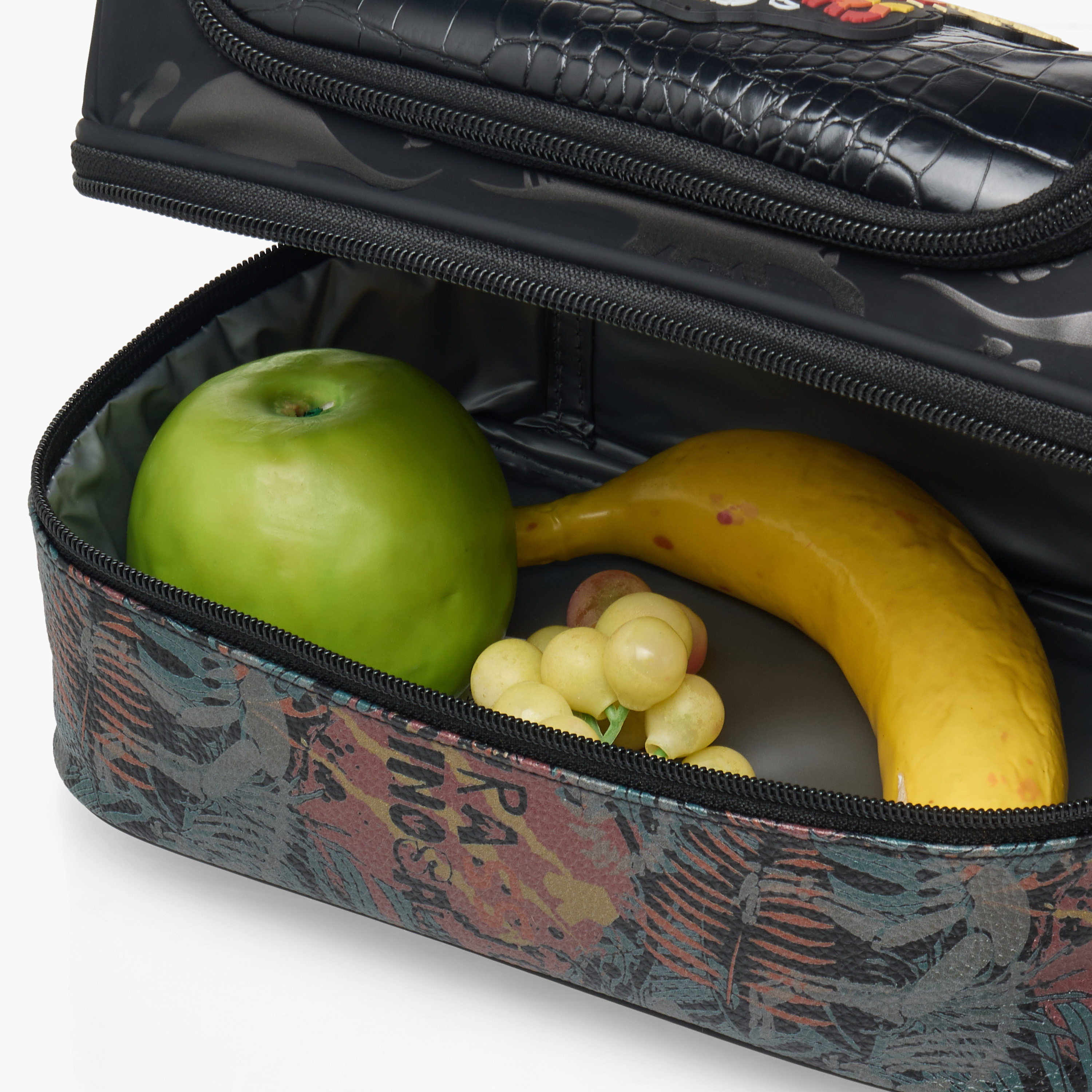 Juniors Dinosaurs World Double Layer Lunch Bag with Zip Closure-school-lunchessentials-lunchbags-image-8