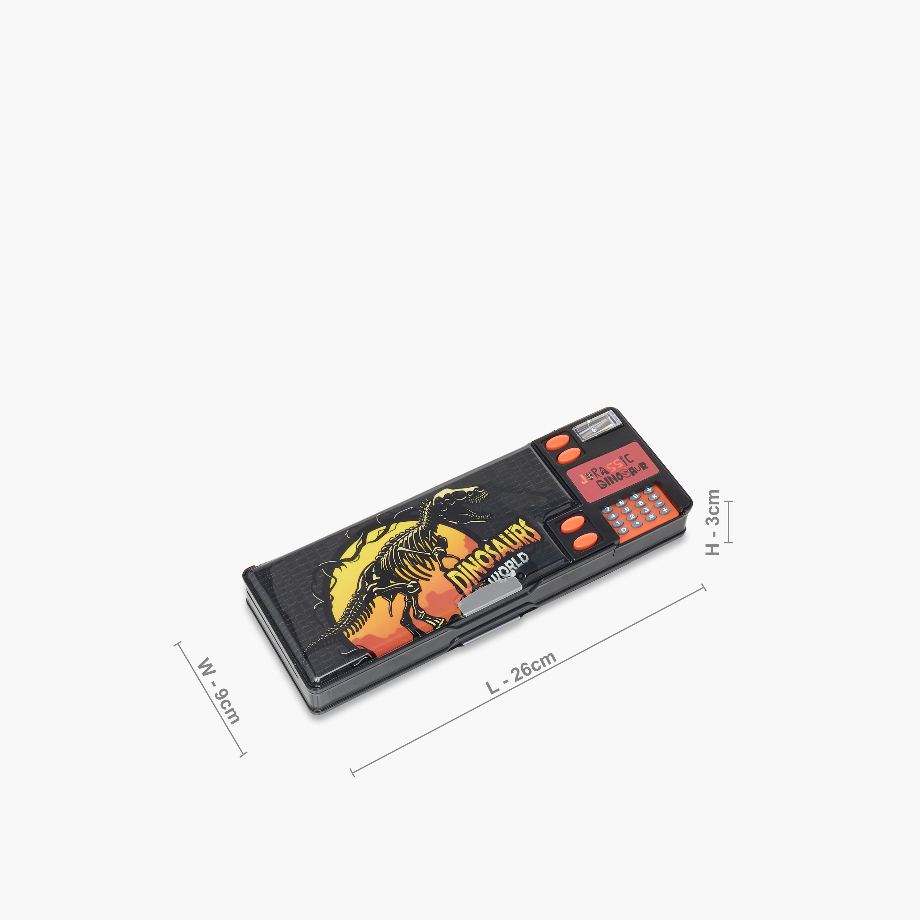 مقلمة متعددة الاستخدامات بطبعات عالم الديناصورات من جونيورز-school-stationery-pencilcases-image-2