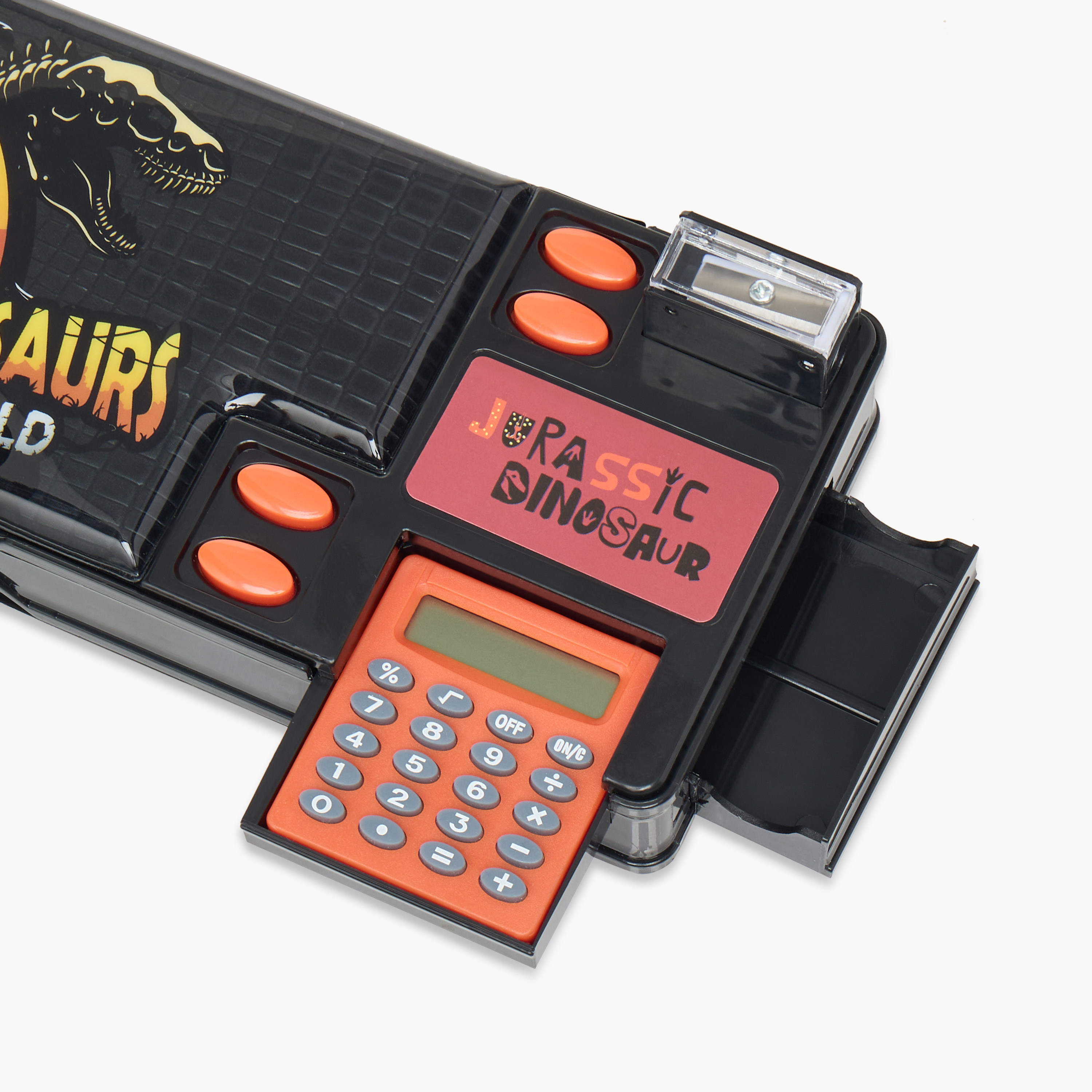 مقلمة متعددة الاستخدامات بطبعات عالم الديناصورات من جونيورز-school-stationery-pencilcases-image-7