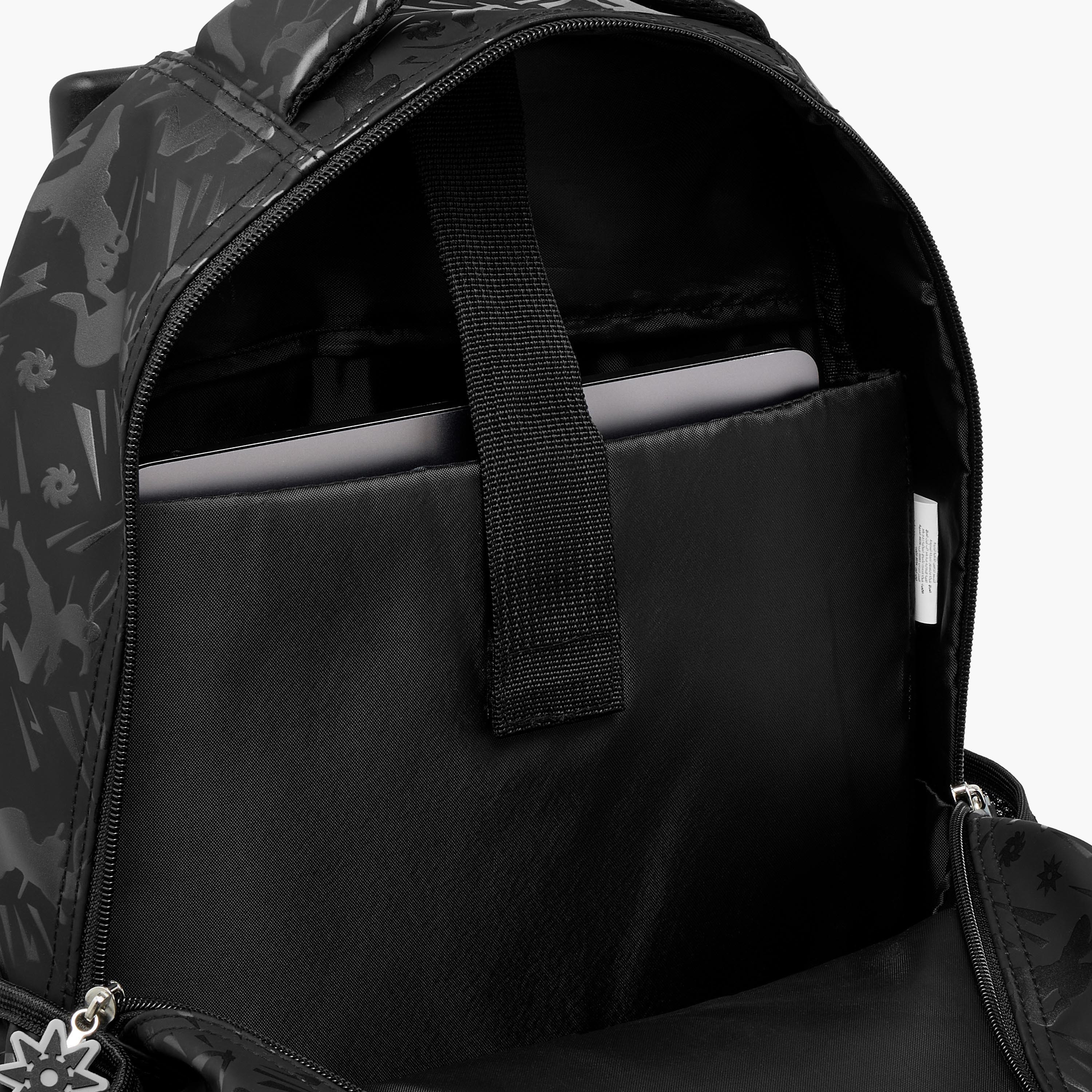 شنطة ترولي للأولاد 5-8 سنوات بحزام قابل للتعديل وتصميم النينجا من جونيورز-school-bagsandbackpacks-trolleybags-image-14